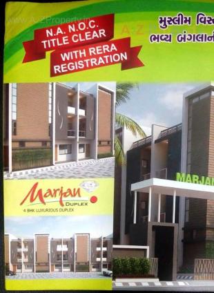 Elevation of real estate project Marjan Duplex located at Vatva, Ahmedabad, Gujarat