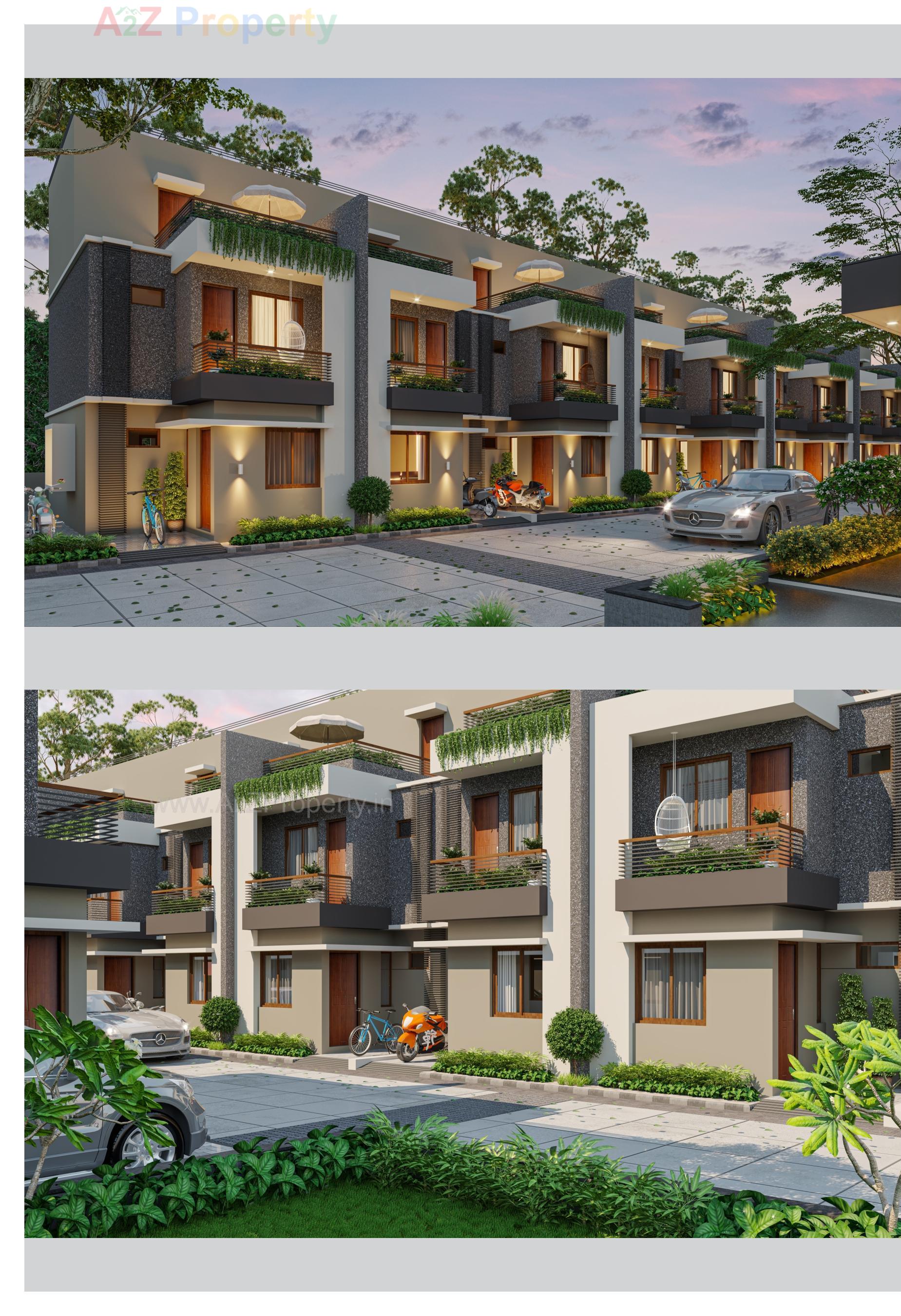 3D Elevation of real estate project Mars Arise located at Lambha, Ahmedabad, Gujarat