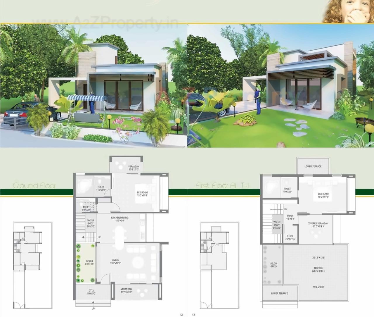 Layout of real estate project Maruti Greenland located at Telav, Ahmedabad, Gujarat
