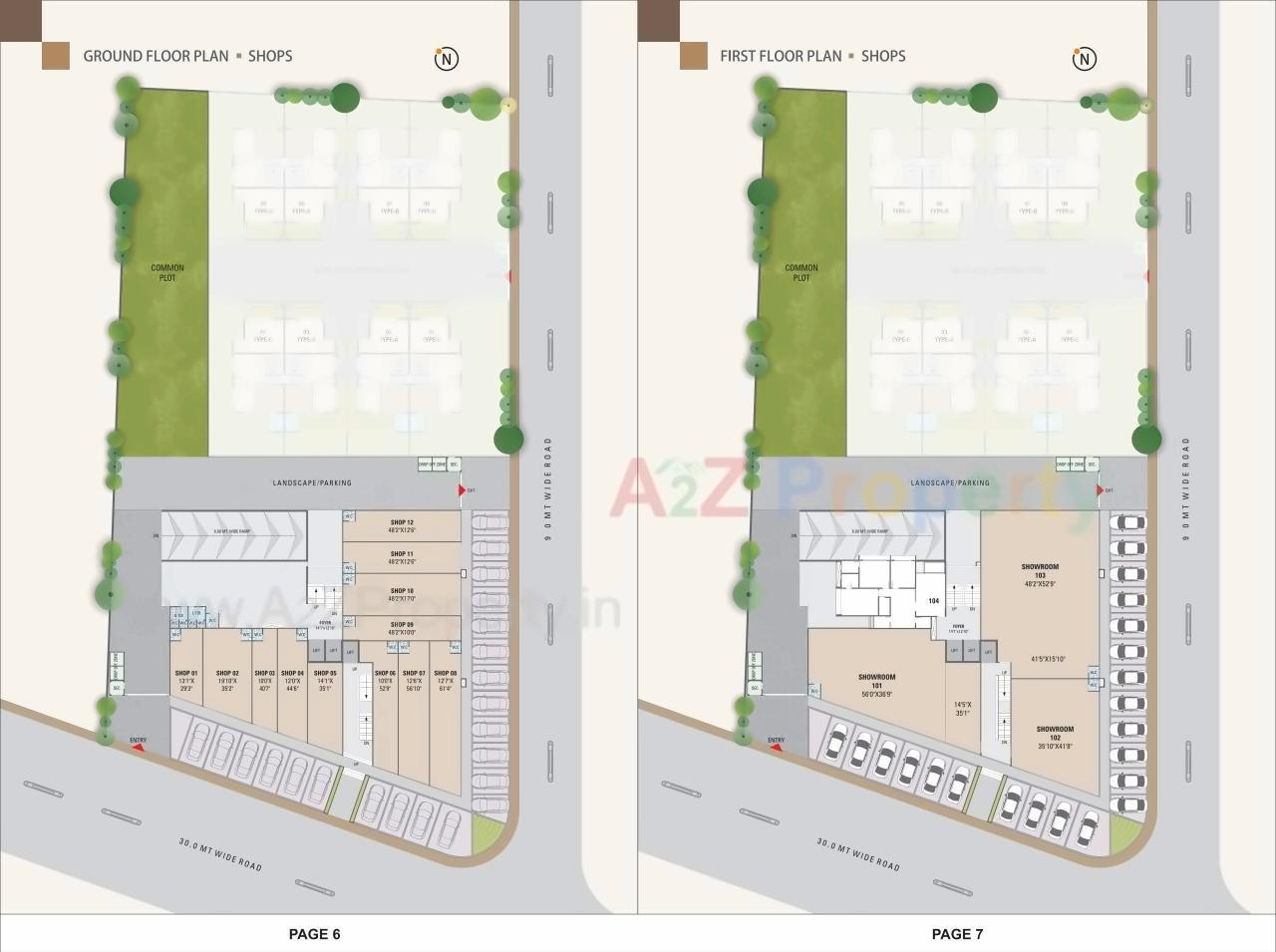 Layout of real estate project Maruti L Axis located at Ahmedabad, Ahmedabad, Gujarat