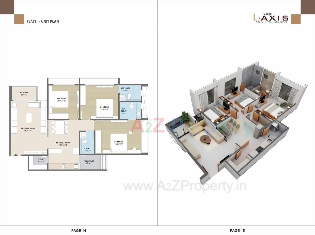 Layout of real estate project Maruti L Axis located at Ahmedabad, Ahmedabad, Gujarat