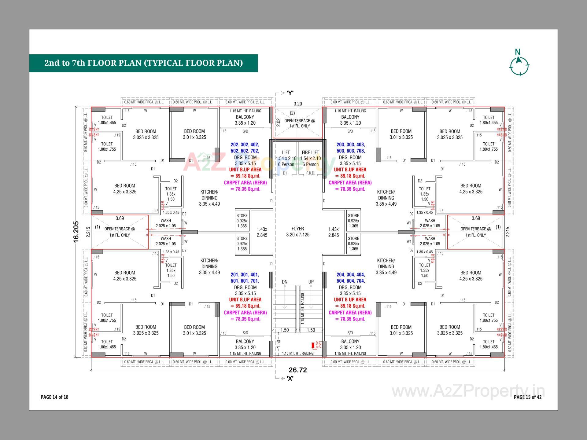 Layout of real estate project Maruti Shantam located at Chandkheda, Ahmedabad, Gujarat
