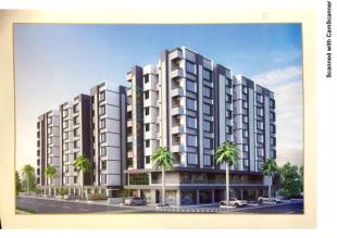 Elevation of real estate project Maruti Sky located at Vastral, Ahmedabad, Gujarat