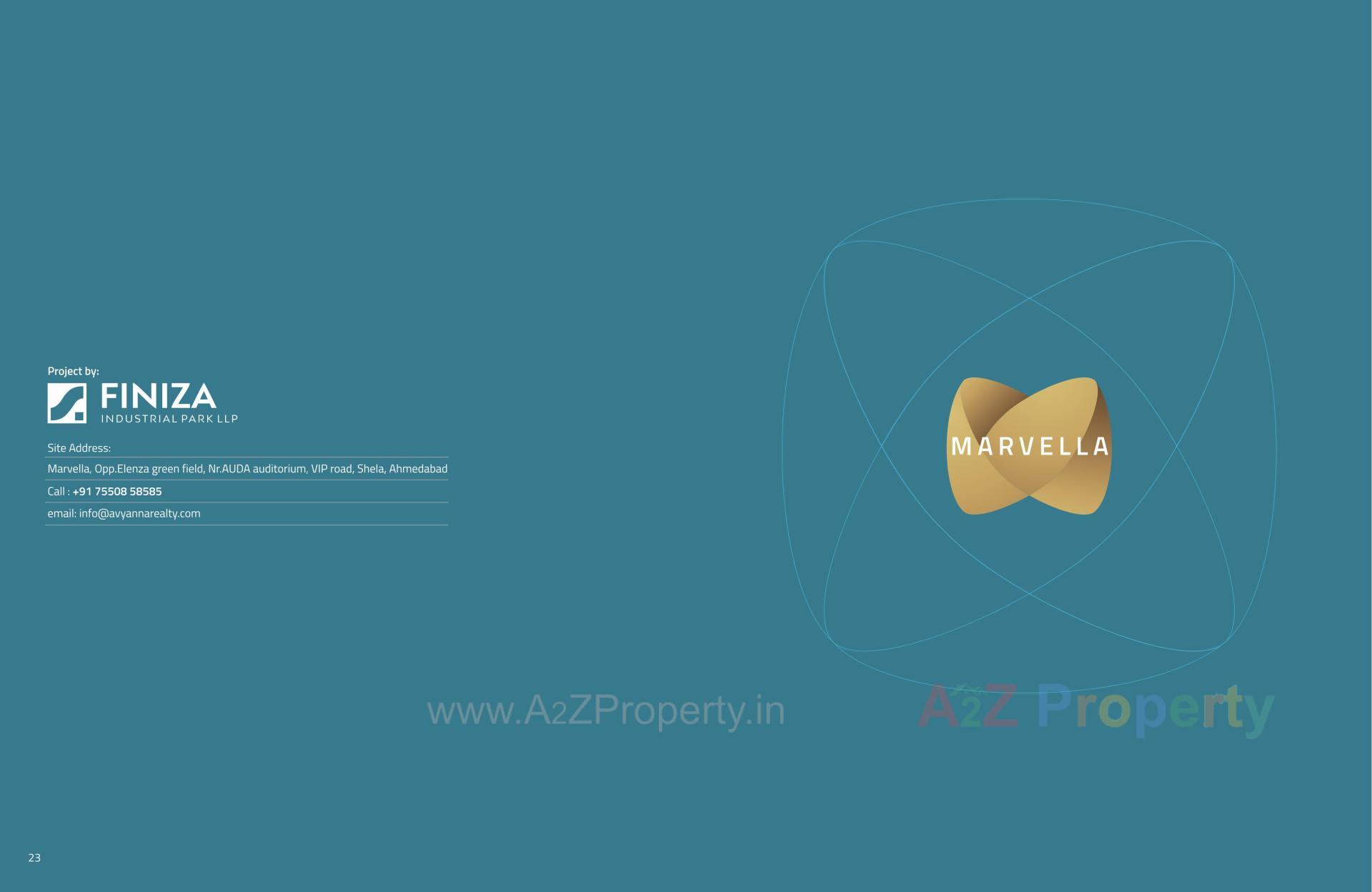  of real estate project Marvella located at Shela, Ahmedabad, Gujarat