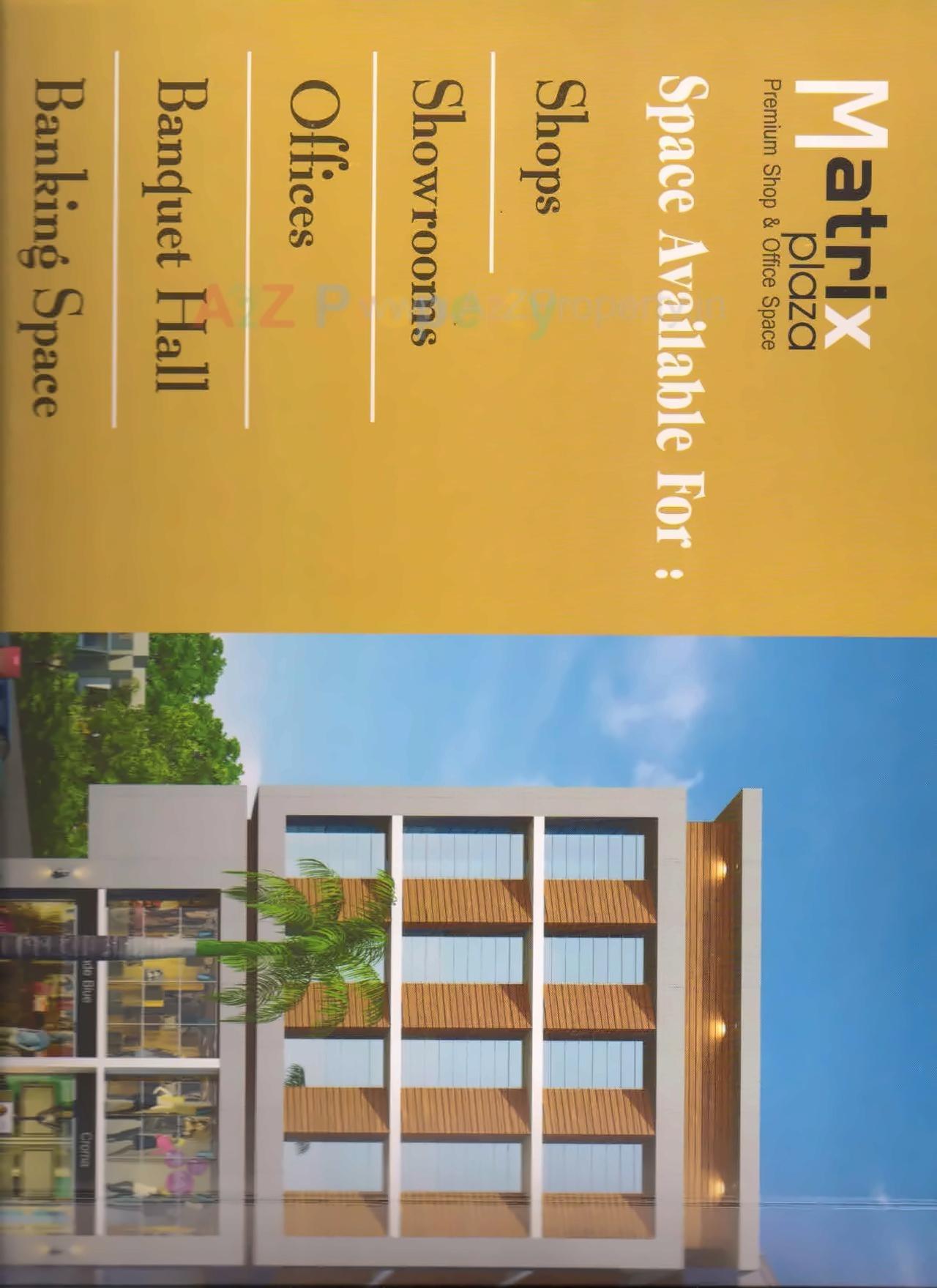  of real estate project Matrix Plaza located at Vinzol, Ahmedabad, Gujarat