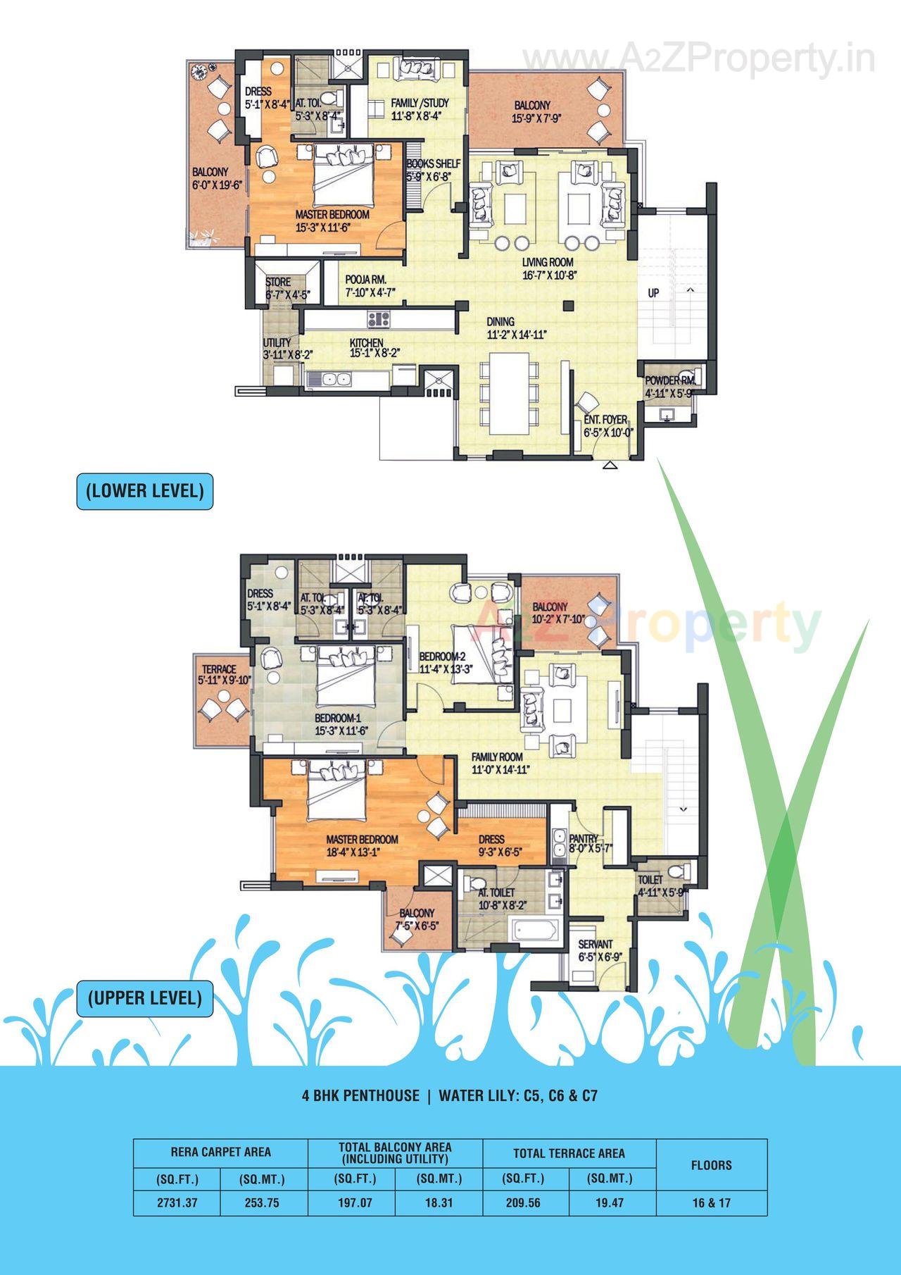0015 of real estate project Meadows (tower   D,e F) located at Khodiyar, Ahmedabad, Gujarat