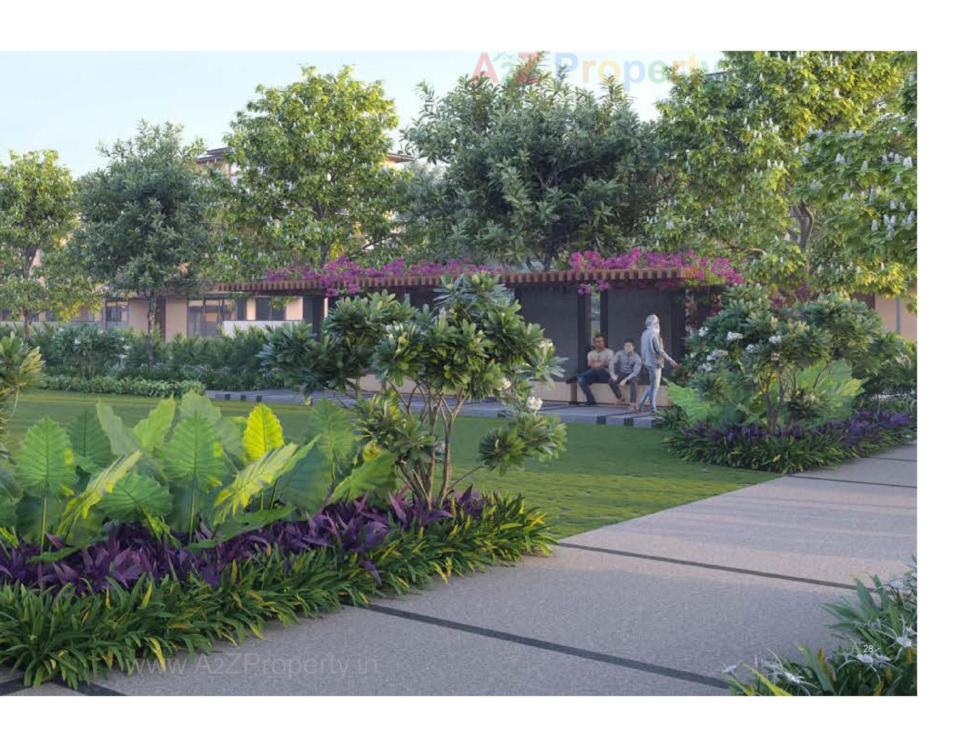 3D Elevation of real estate project Medhaansh located at Sanand, Ahmedabad, Gujarat