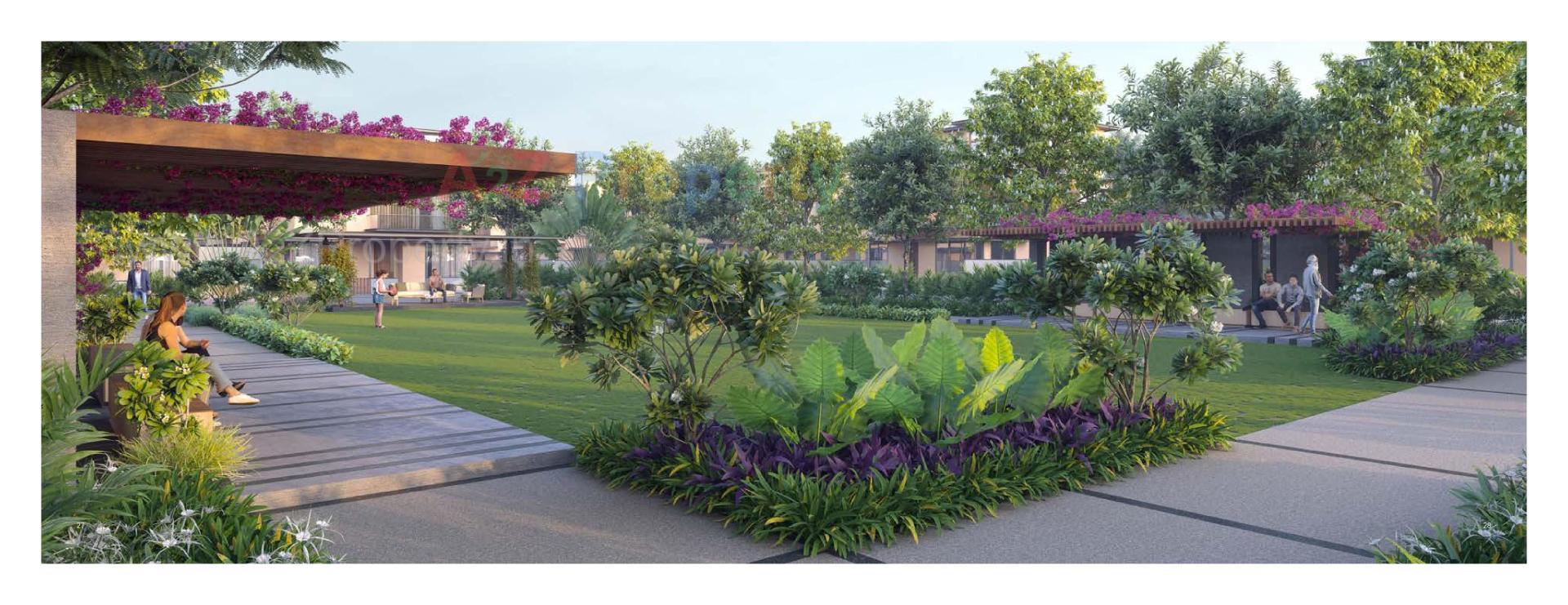 3D Elevation of real estate project Medhaansh located at Sanand, Ahmedabad, Gujarat