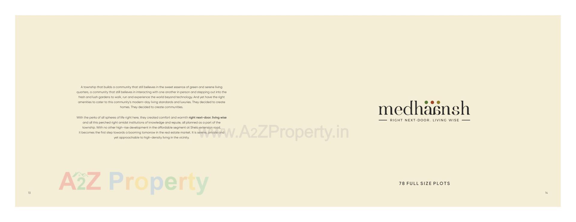  of real estate project Medhaansh located at Sanand, Ahmedabad, Gujarat