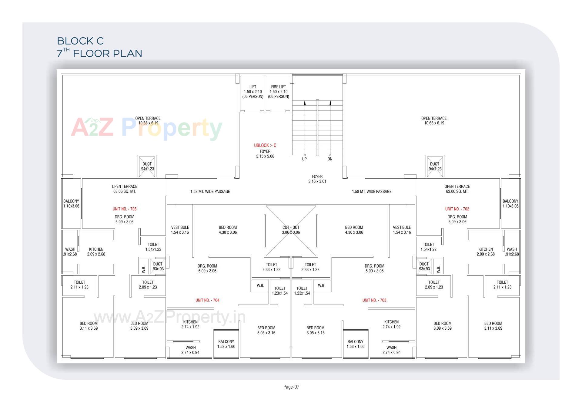 Layout of real estate project Meem Light Residency located at Vatva, Ahmedabad, Gujarat
