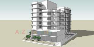 Elevation of real estate project Meghdhanush Residency located at Vastrapur, Ahmedabad, Gujarat