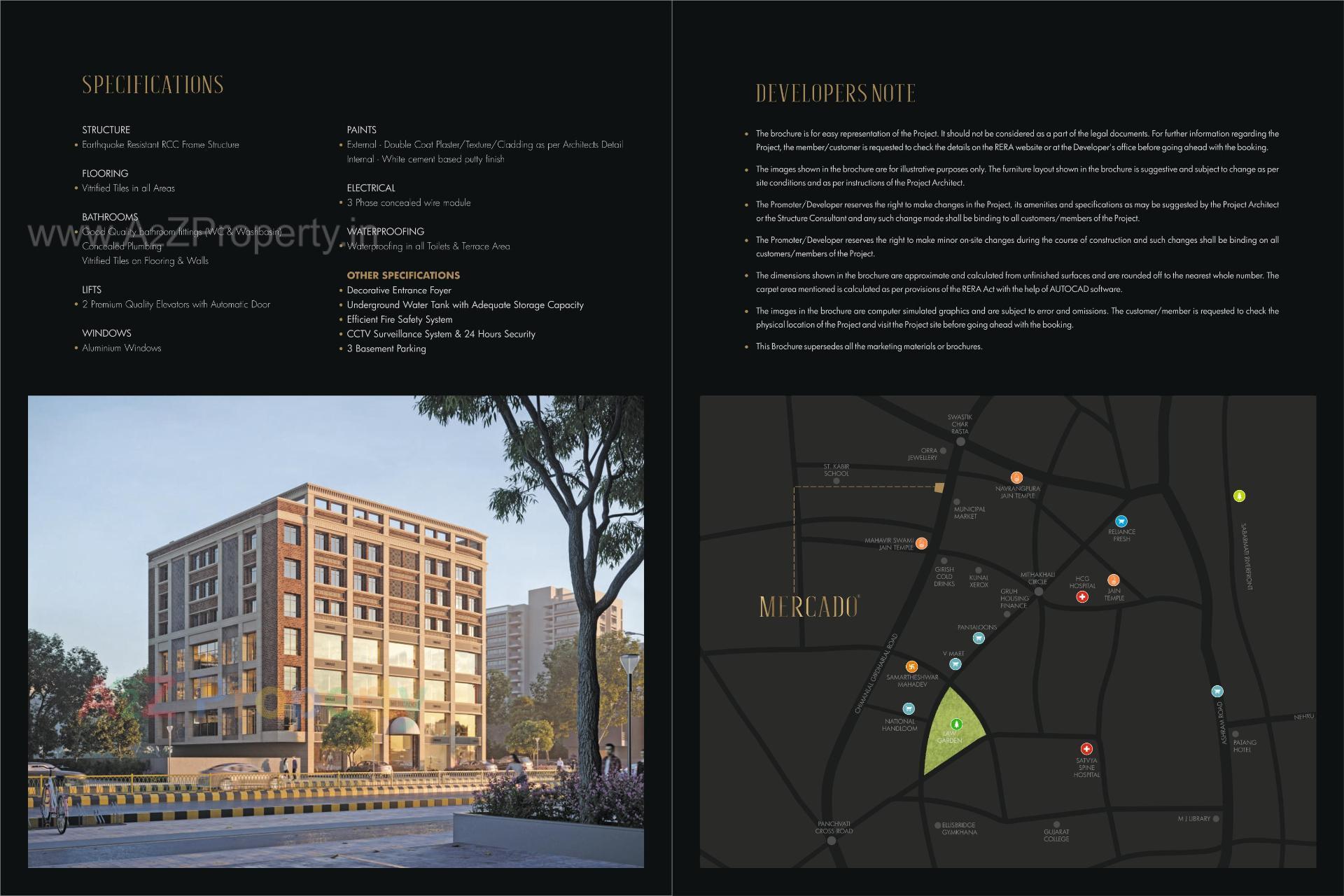  of real estate project Mercado located at Changispura, Ahmedabad, Gujarat