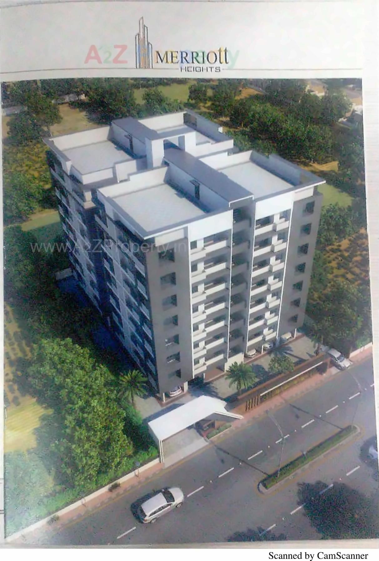 3D Elevation of real estate project Merriott Heights located at Nikol, Ahmedabad, Gujarat
