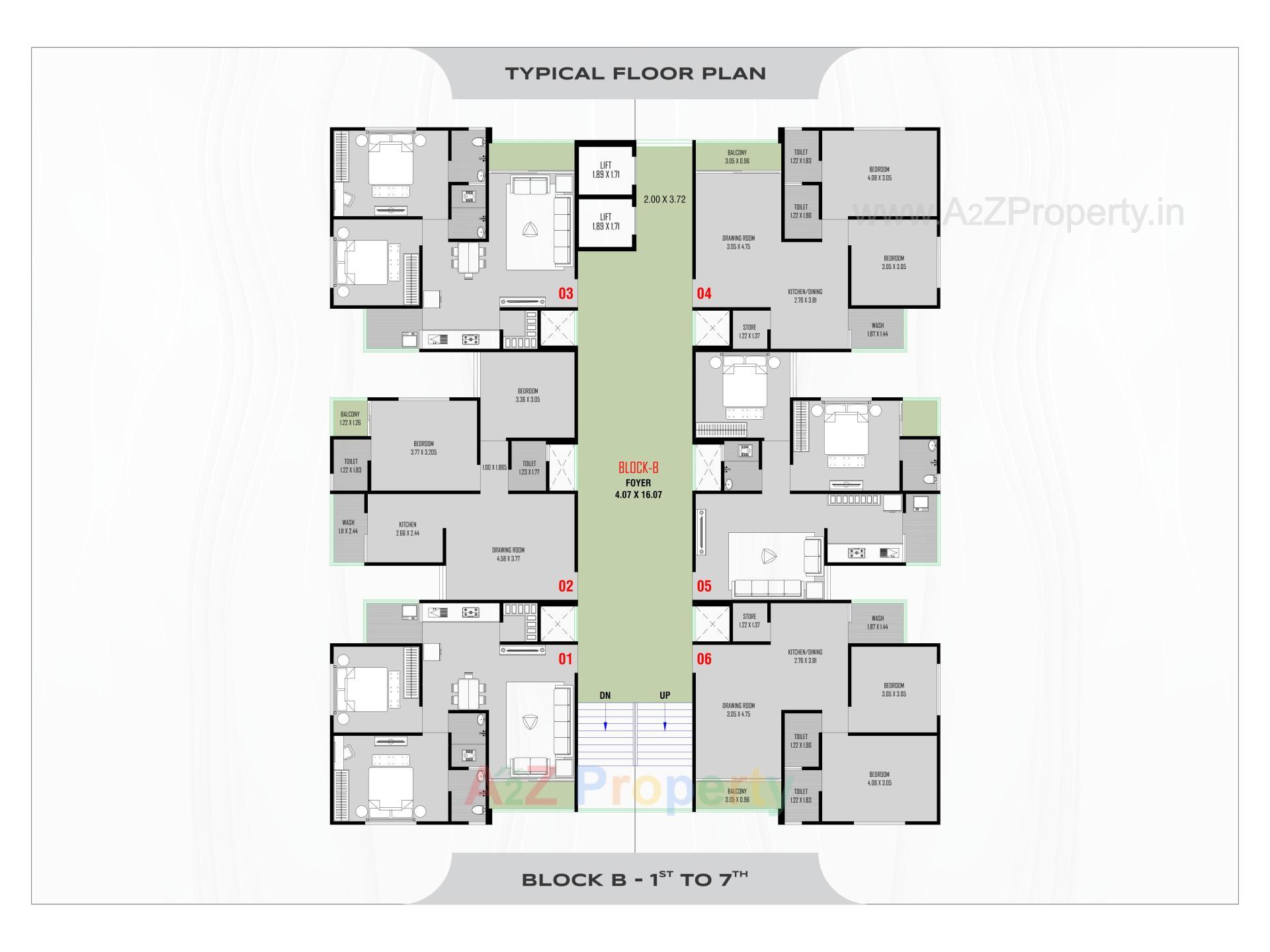 Layout of real estate project Merriott Homes located at Singarva, Ahmedabad, Gujarat