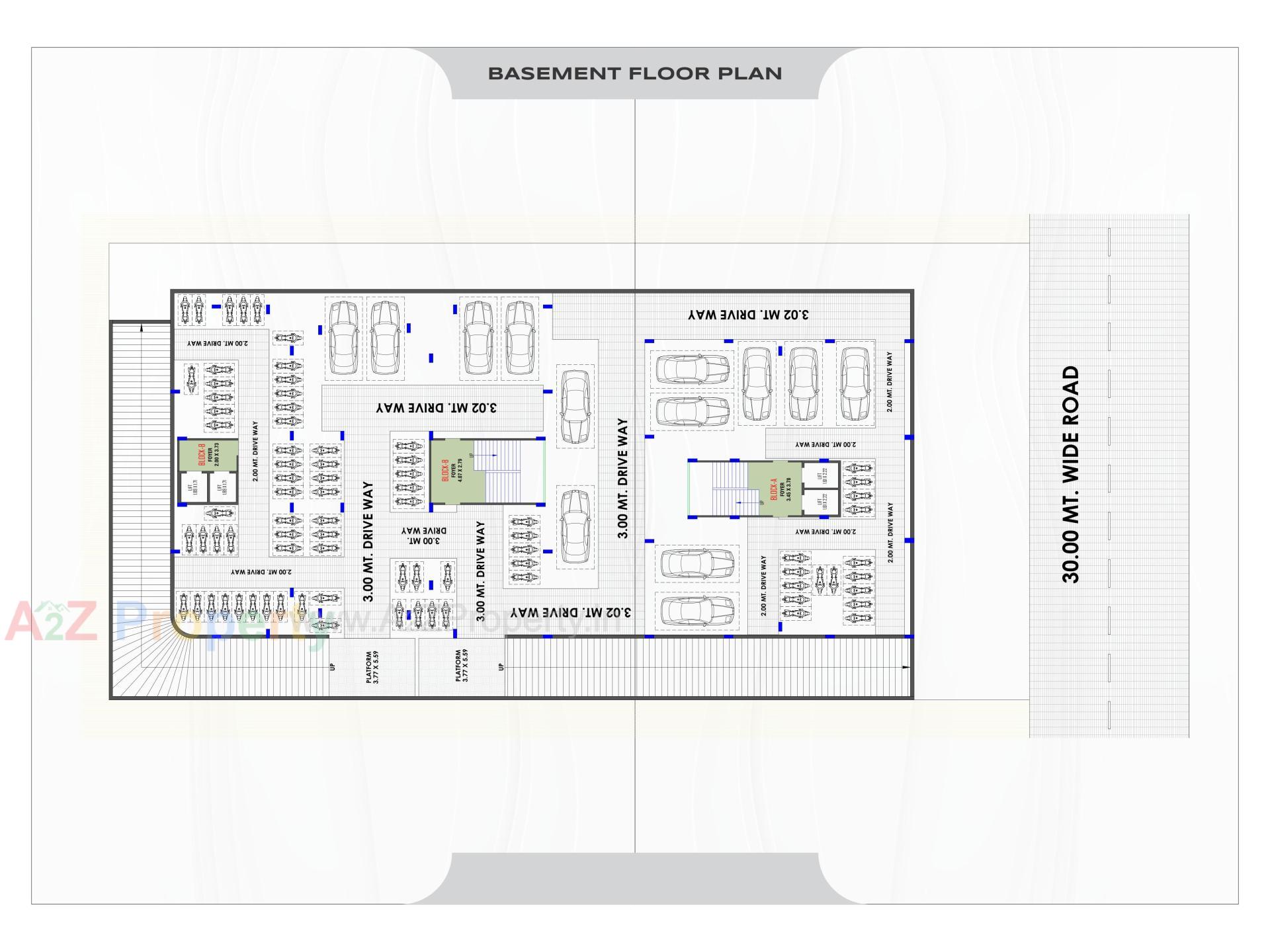 Layout of real estate project Merriott Homes located at Singarva, Ahmedabad, Gujarat