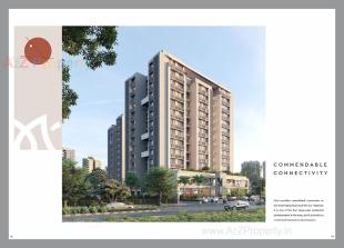 Elevation of real estate project Mirai located at Gota, Ahmedabad, Gujarat