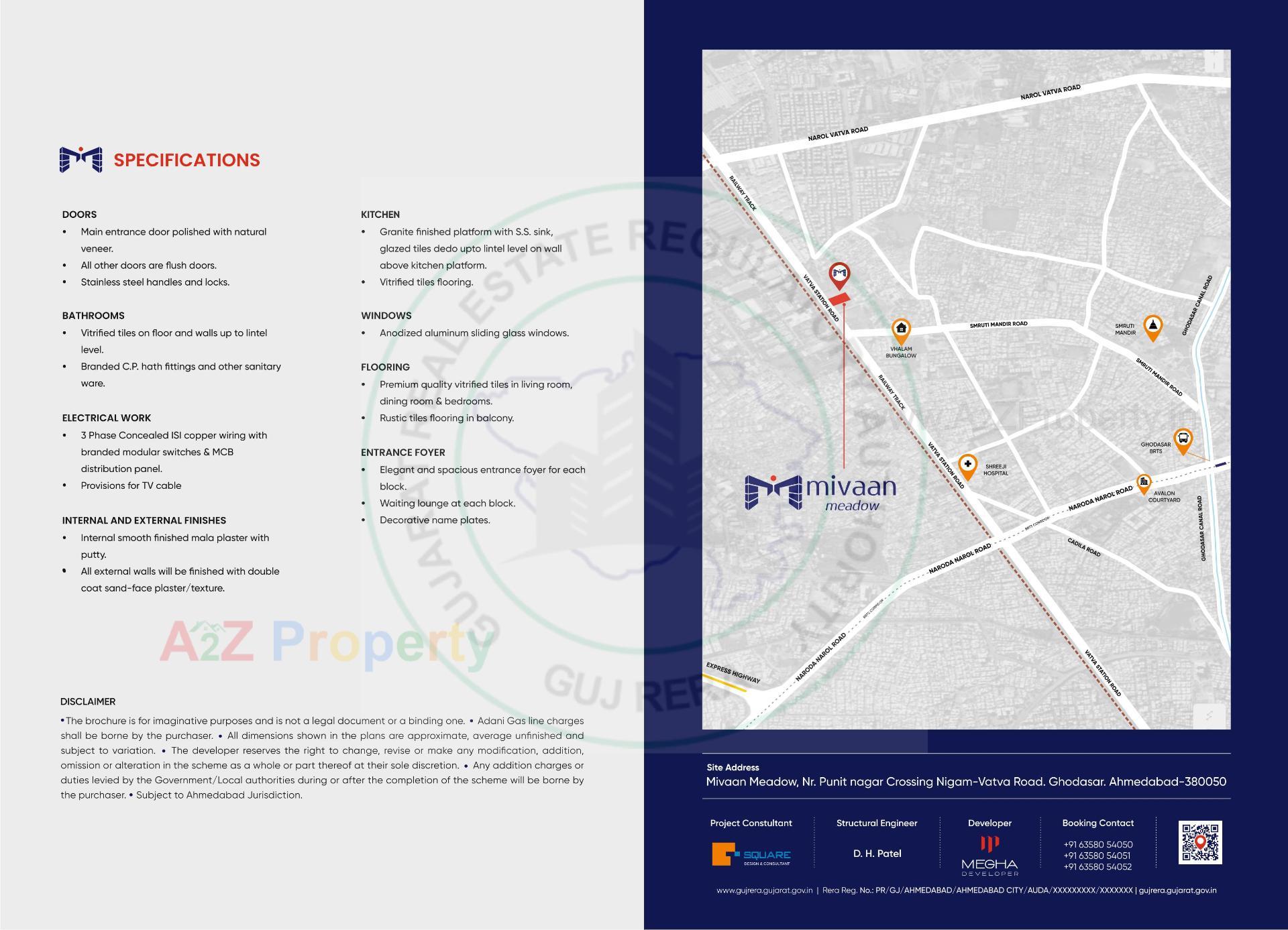  of real estate project Mivaan Meadow located at Vatva, Ahmedabad, Gujarat