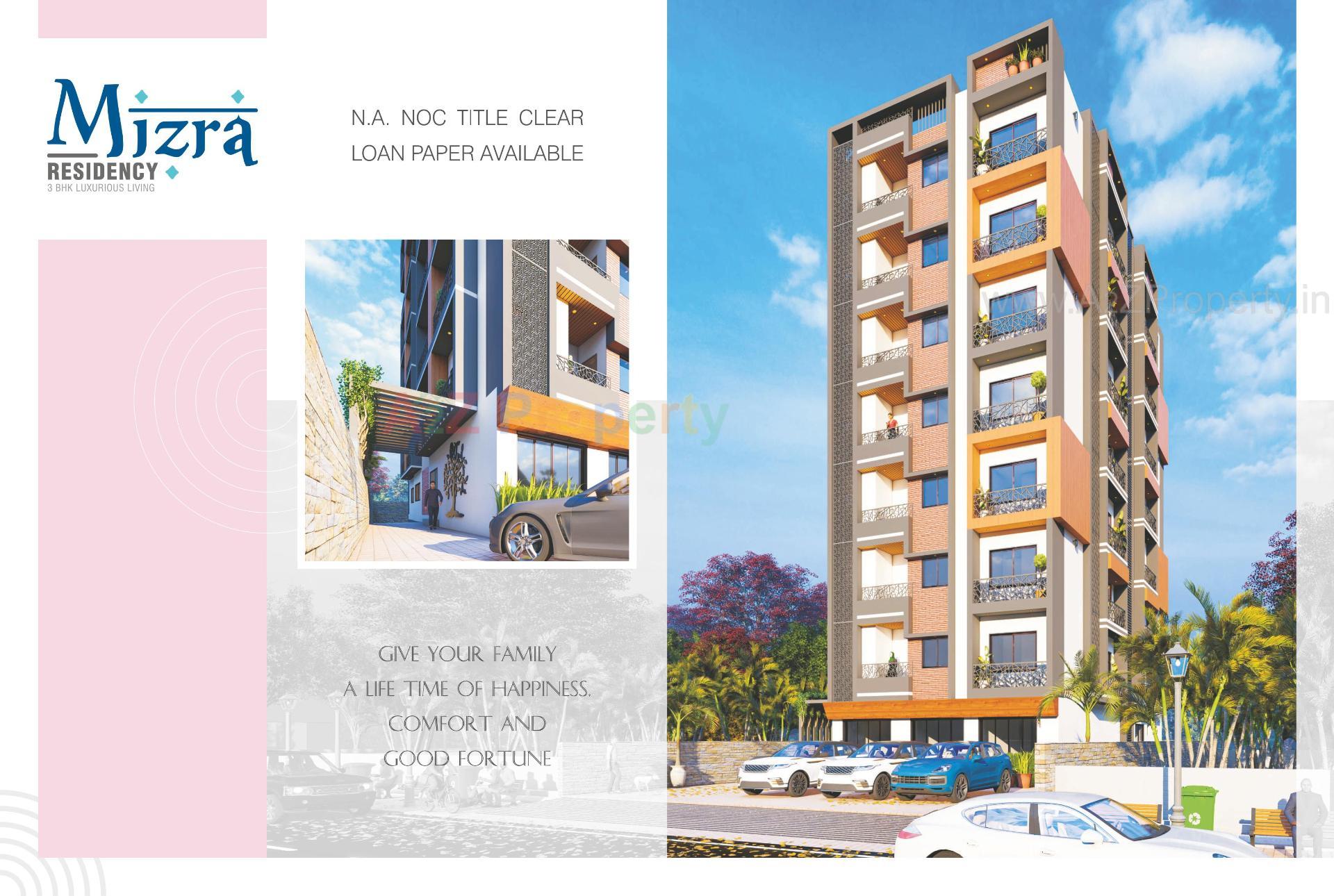  of real estate project Mizra Residency located at Gyaspur, Ahmedabad, Gujarat