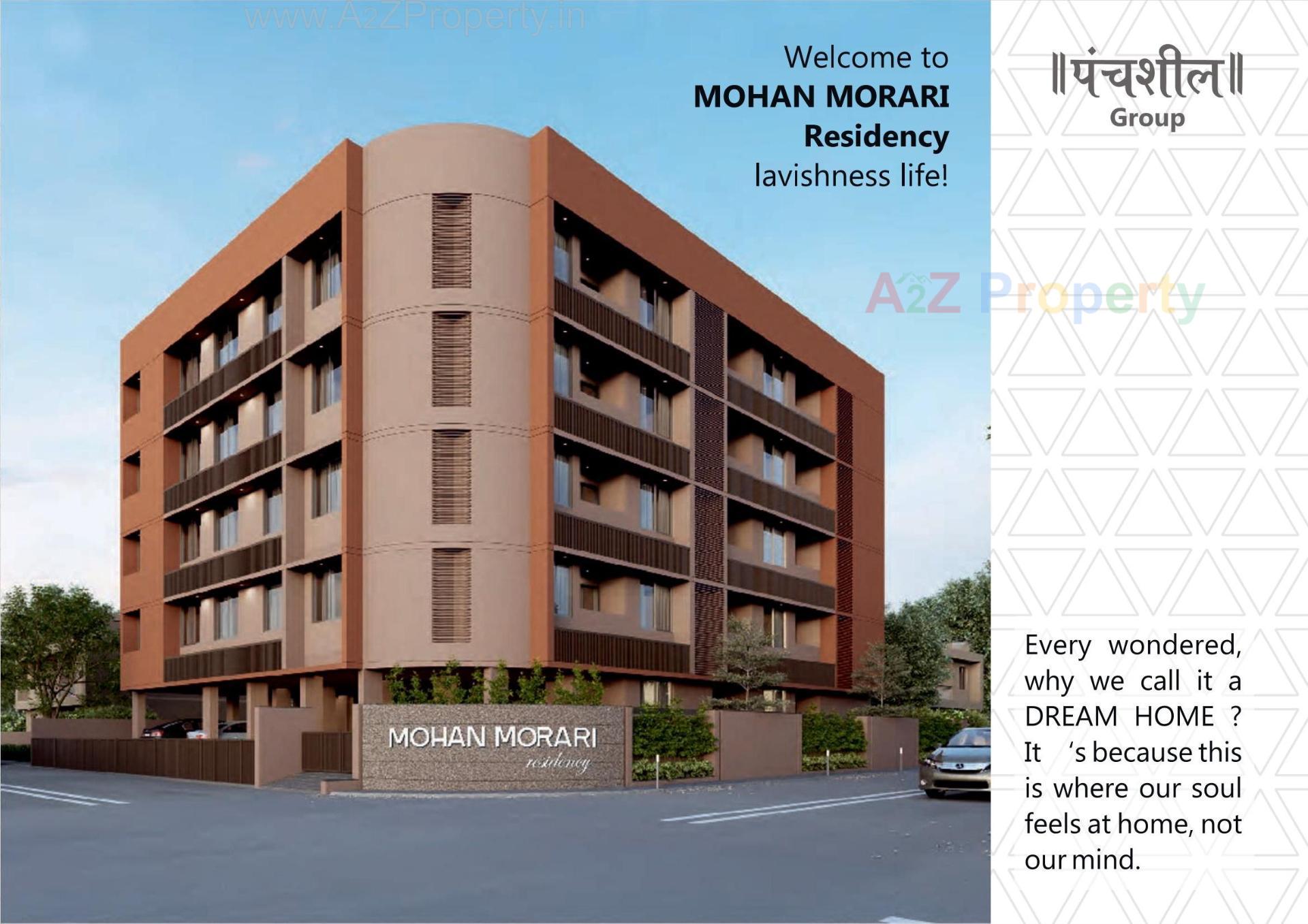 3D Elevation of real estate project Mohan Morari located at Vasna, Ahmedabad, Gujarat