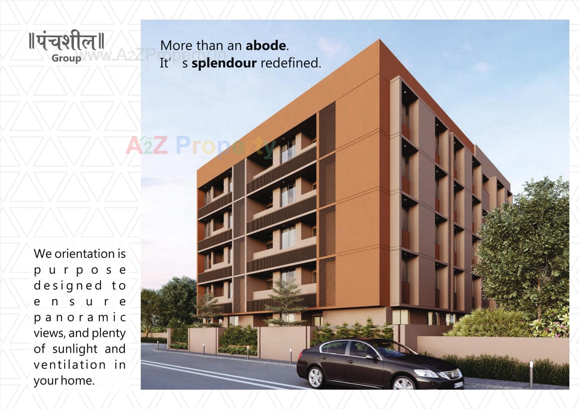 3D Elevation of real estate project Mohan Morari located at Vasna, Ahmedabad, Gujarat