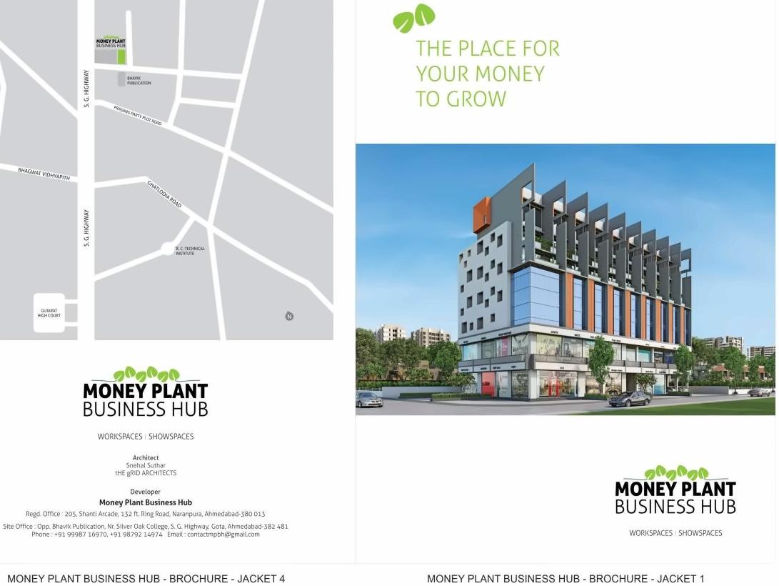  of real estate project Money Plant Business Hub located at Gota, Ahmedabad, Gujarat