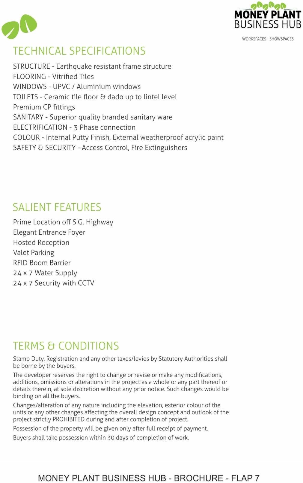 Project Specifications