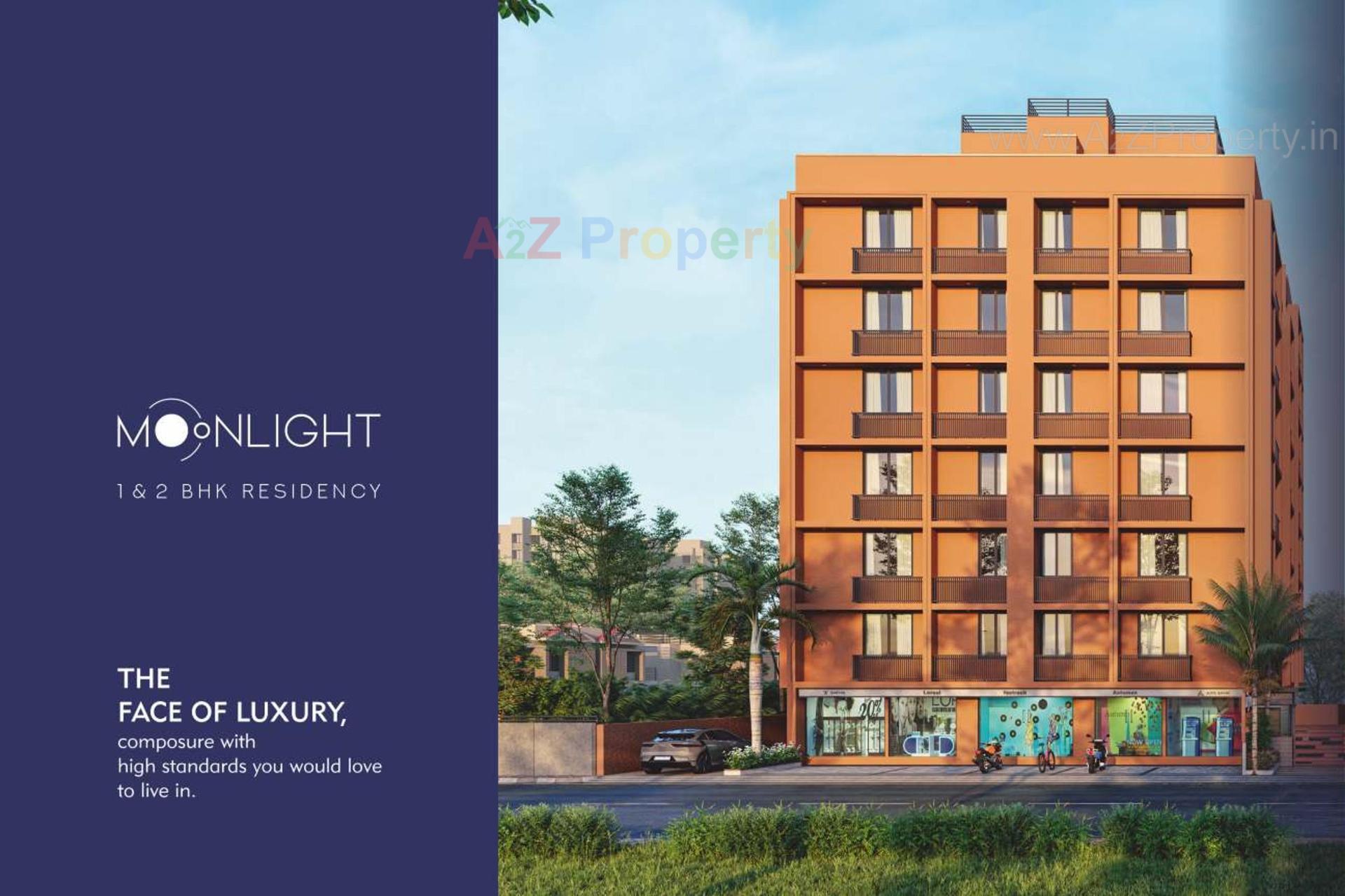 3D Elevation of real estate project Moonlight Residency located at Vatva, Ahmedabad, Gujarat