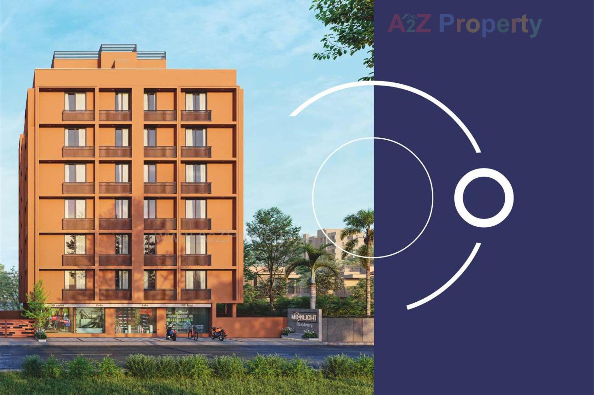 3D Elevation of real estate project Moonlight Residency located at Vatva, Ahmedabad, Gujarat