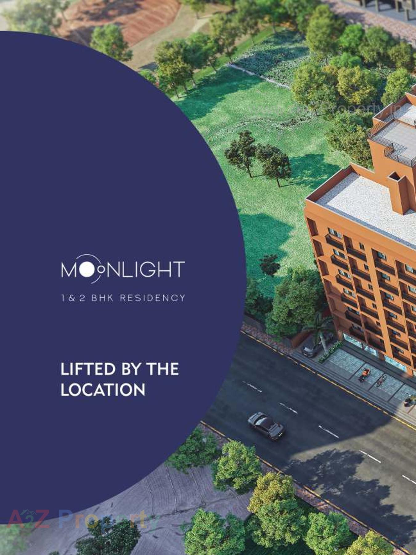 3D Elevation of real estate project Moonlight Residency located at Vatva, Ahmedabad, Gujarat
