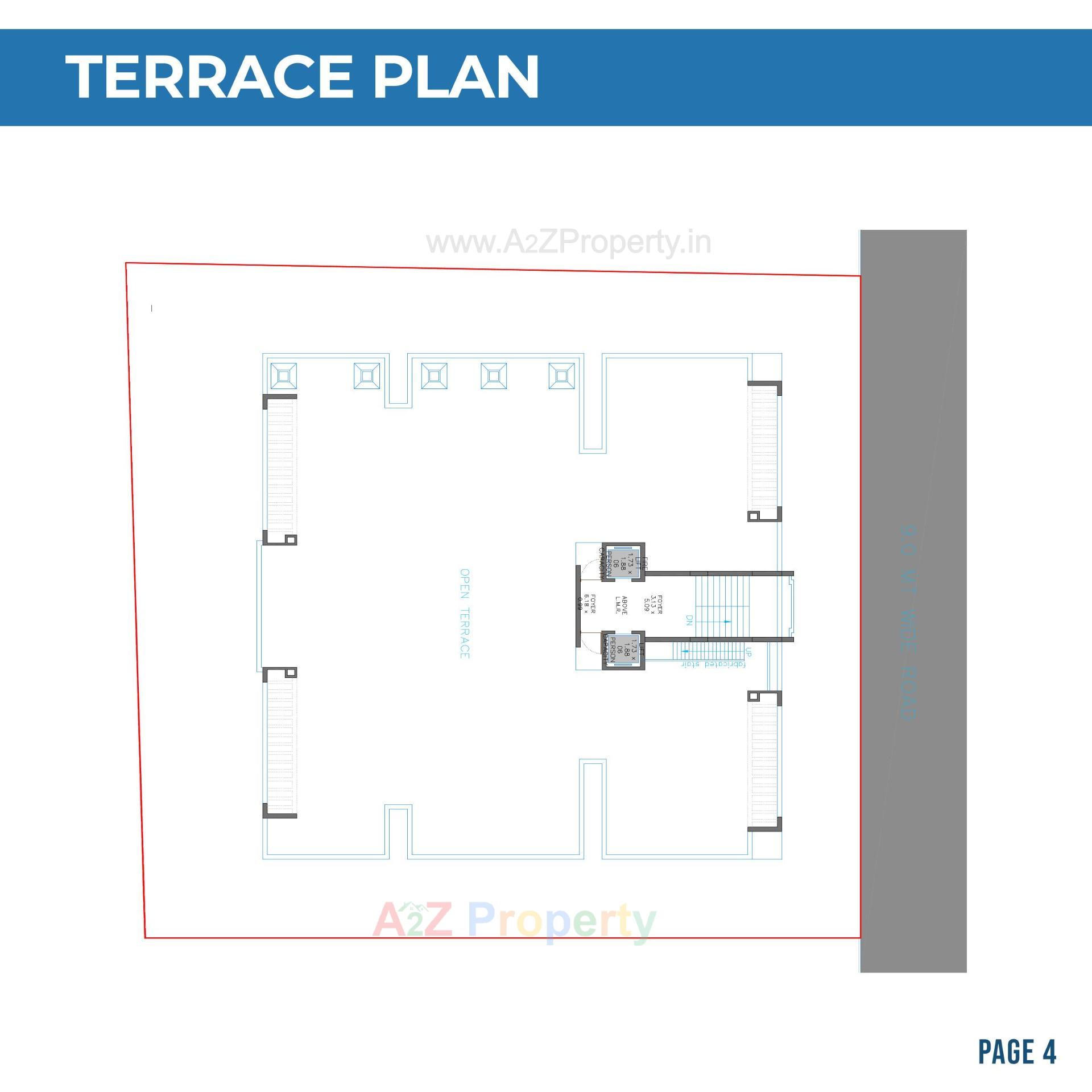 Layout of real estate project Morena Apartment located at Chhadavad, Ahmedabad, Gujarat
