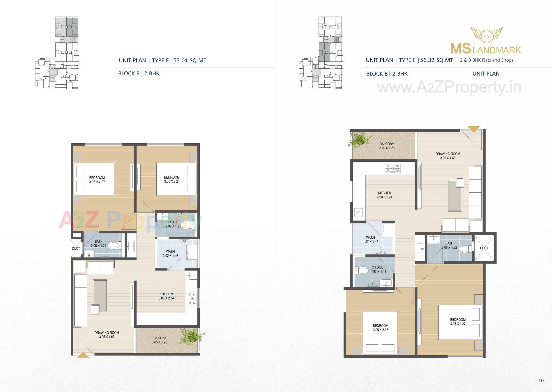 Layout of real estate project Ms Landmark located at Danilimda, Ahmedabad, Gujarat