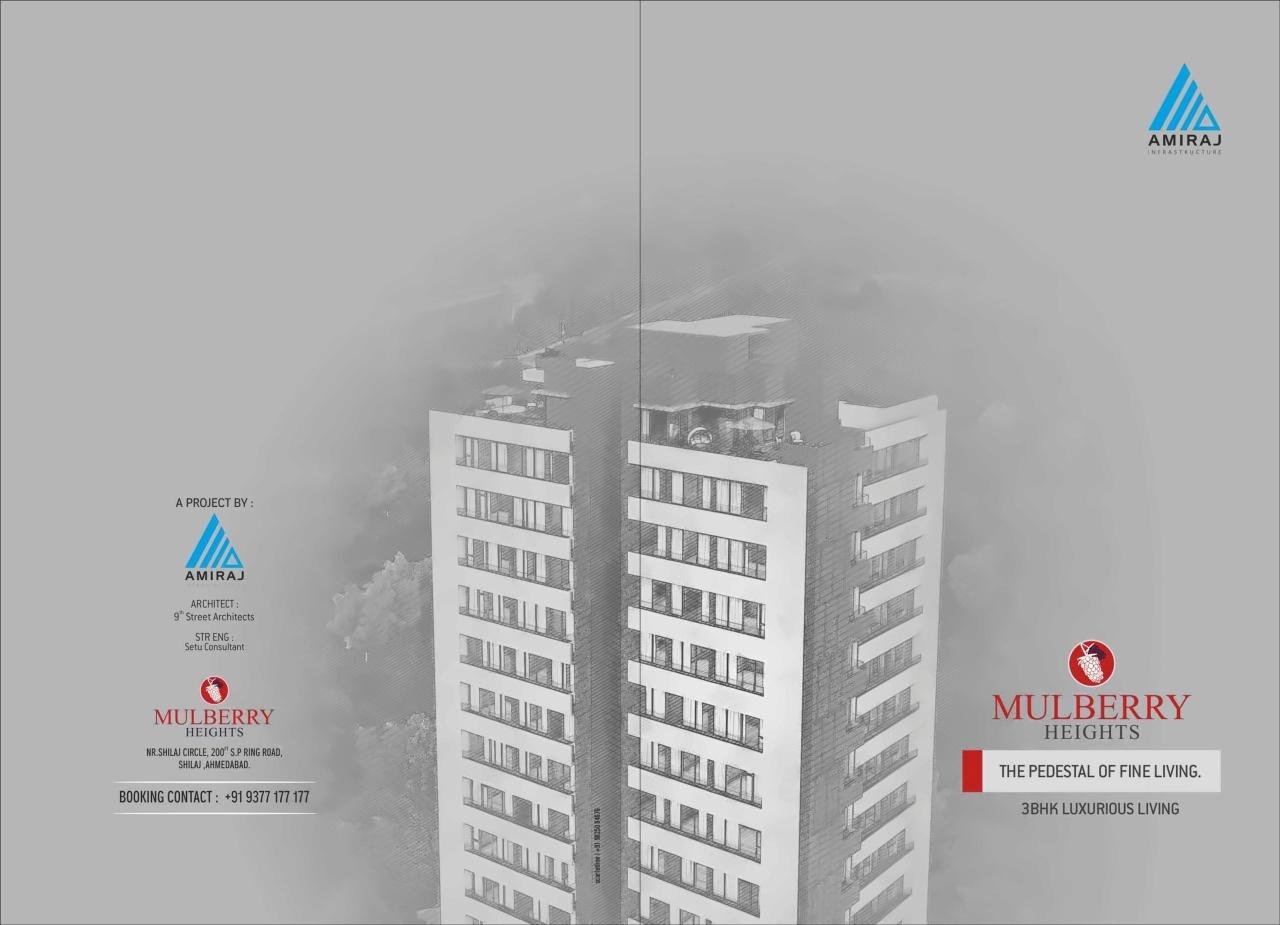  of real estate project Mulberry Heights located at Shilaj, Ahmedabad, Gujarat