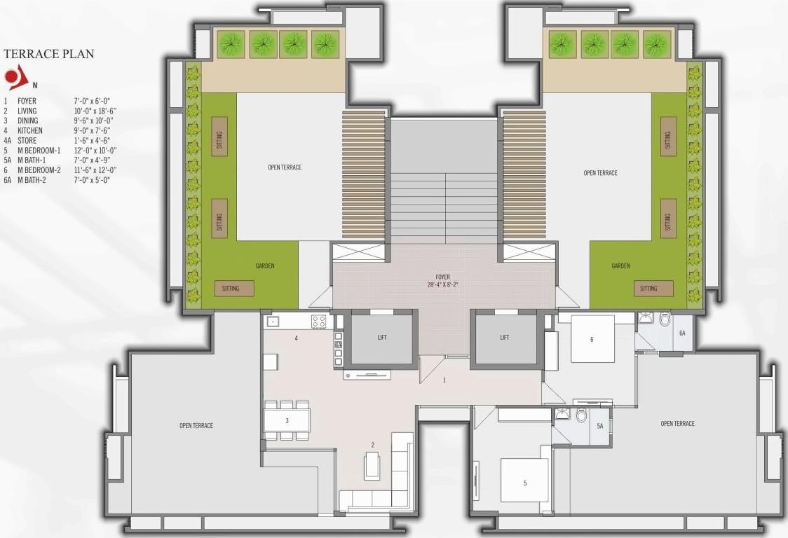 Layout of real estate project Mulberry Heights located at Shilaj, Ahmedabad, Gujarat