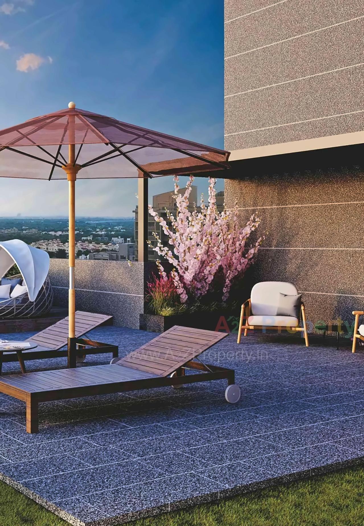 3D Elevation of real estate project Mulberry Heights located at Shilaj, Ahmedabad, Gujarat