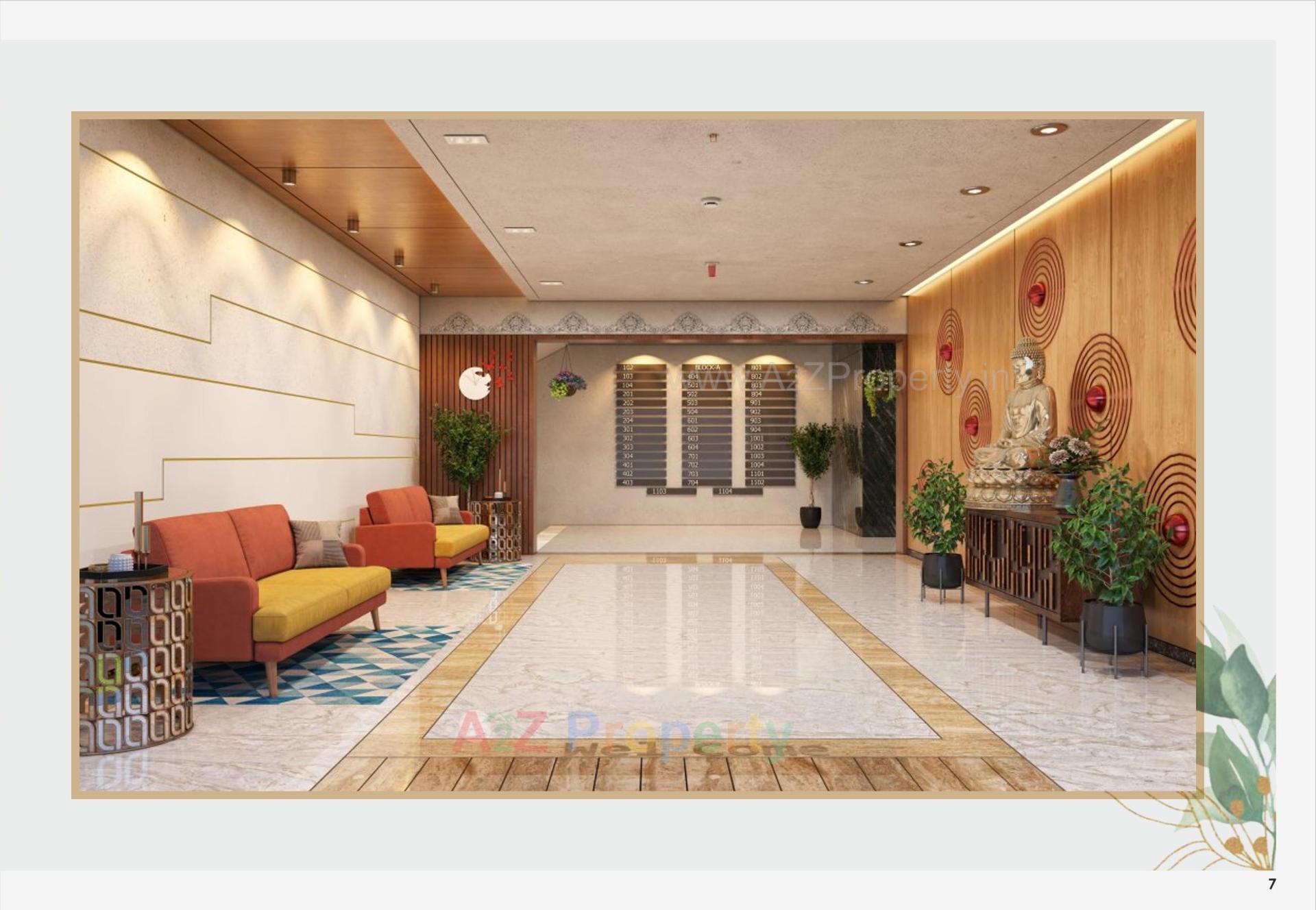 3D Elevation of real estate project Muni Sankalp located at Vastral, Ahmedabad, Gujarat