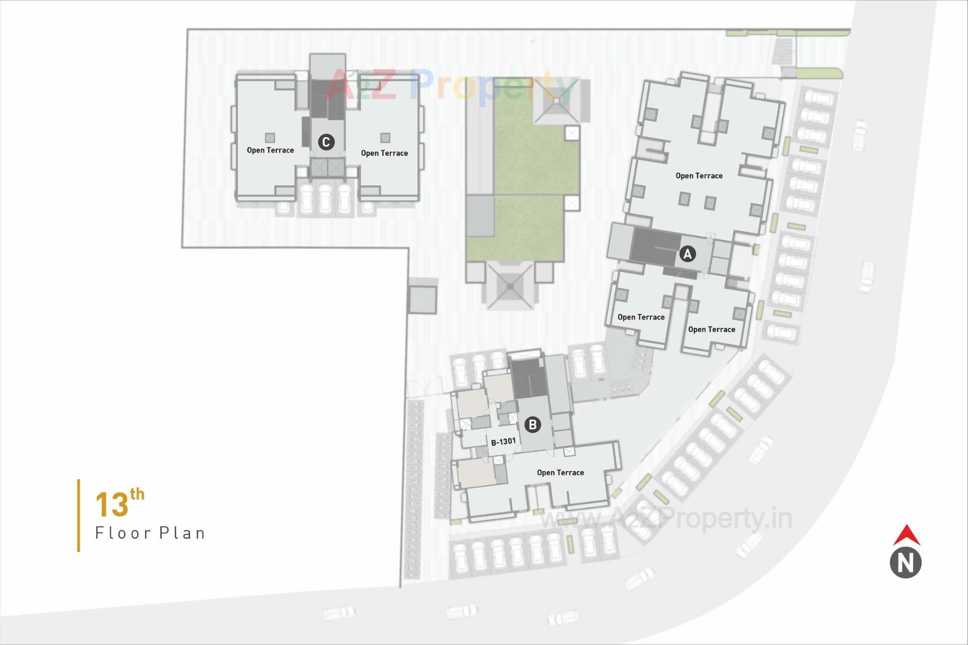 Layout of real estate project Myco Akeelah located at Sarkhej, Ahmedabad, Gujarat