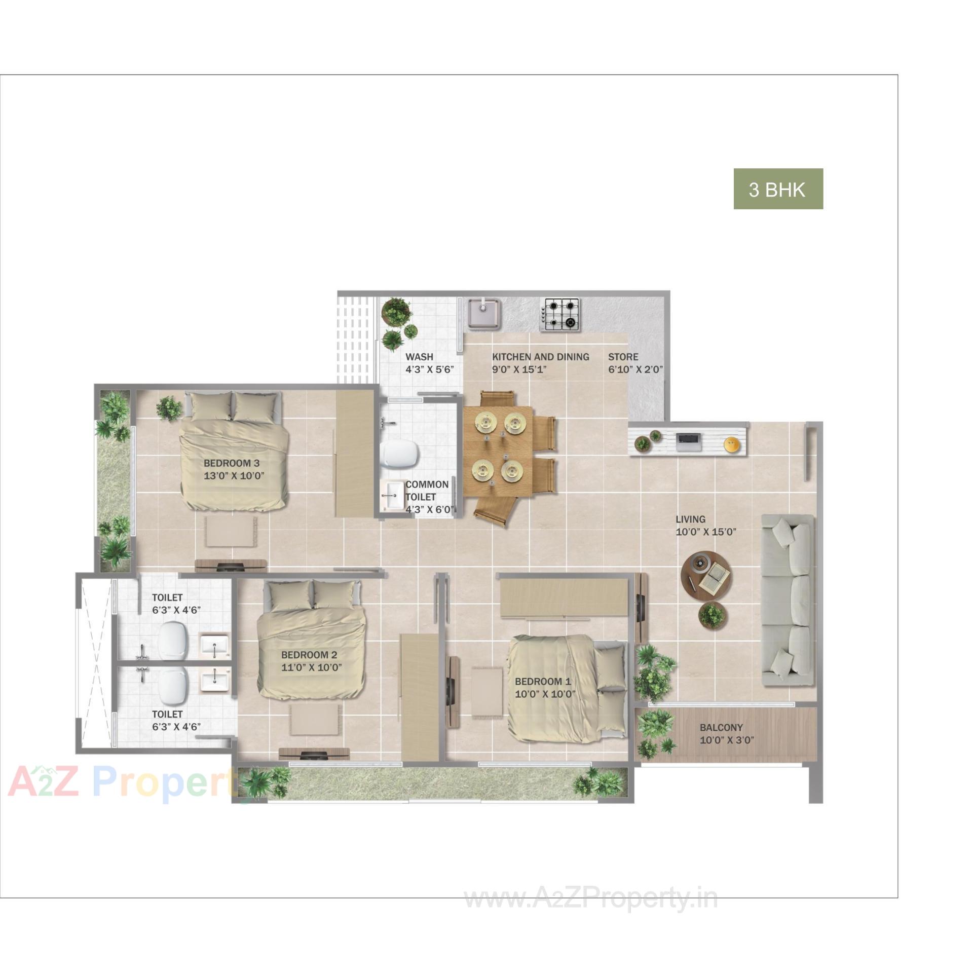 Layout of real estate project N B Sarvam located at Sanand, Ahmedabad, Gujarat