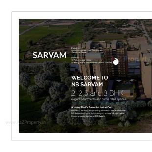 Elevation of real estate project N B Sarvam located at Sanand, Ahmedabad, Gujarat