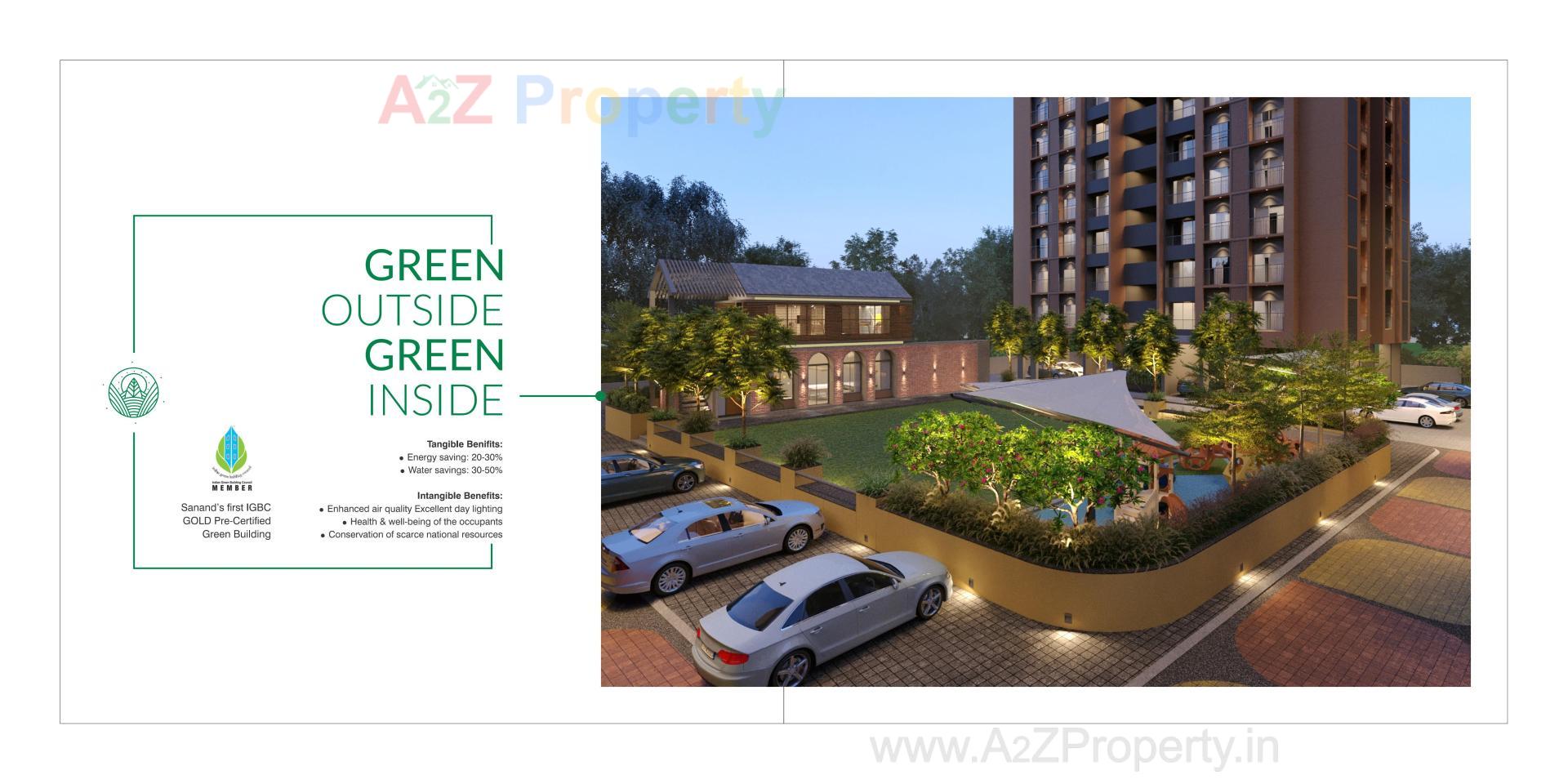 3D Elevation of real estate project N B Sarvam located at Sanand, Ahmedabad, Gujarat