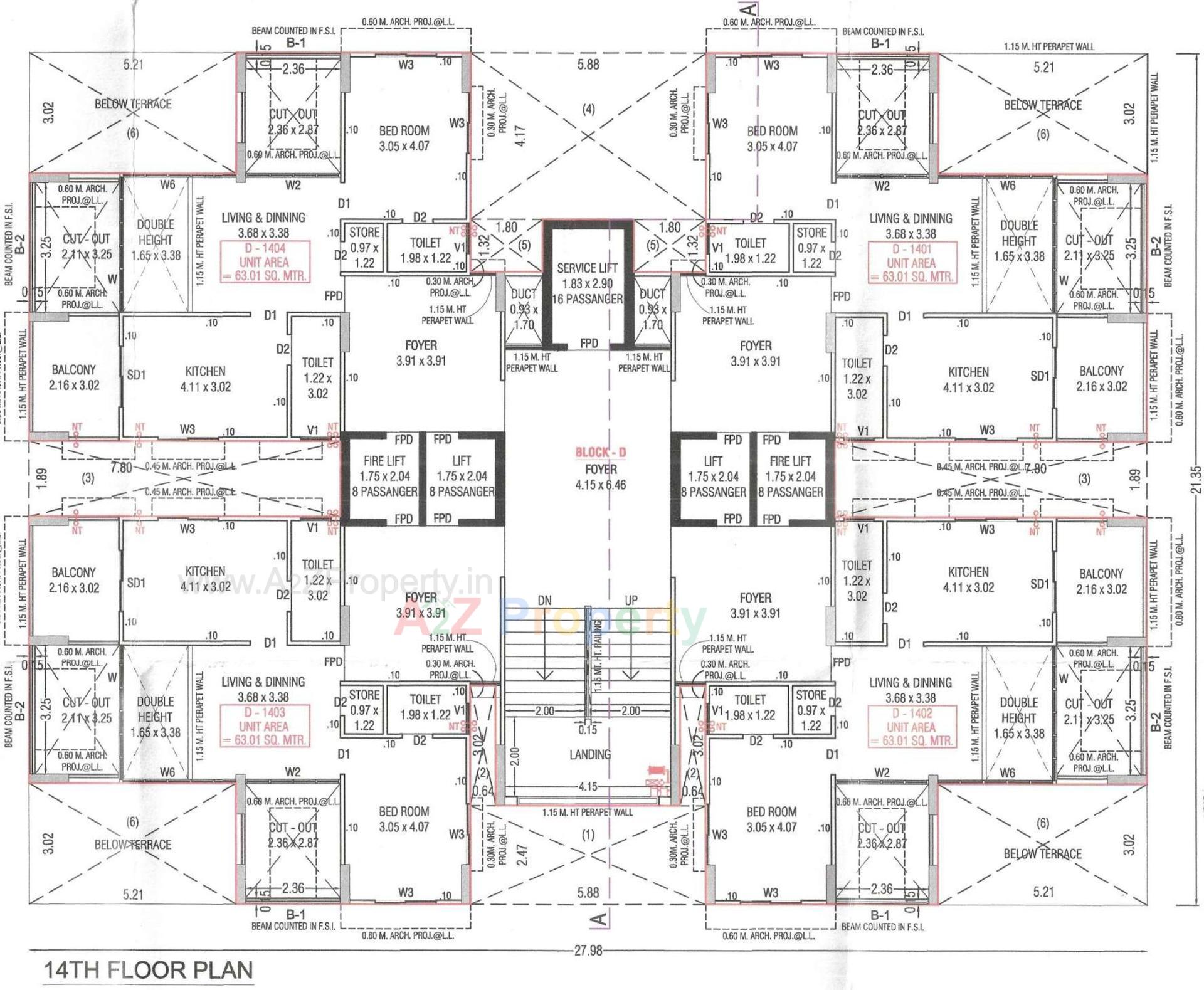 Layout of real estate project N K Anantaya located at Vasna, Ahmedabad, Gujarat