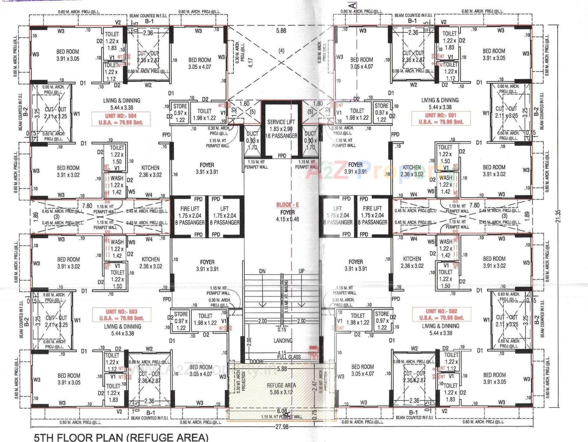 Layout of real estate project N K Anantaya located at Vasna, Ahmedabad, Gujarat