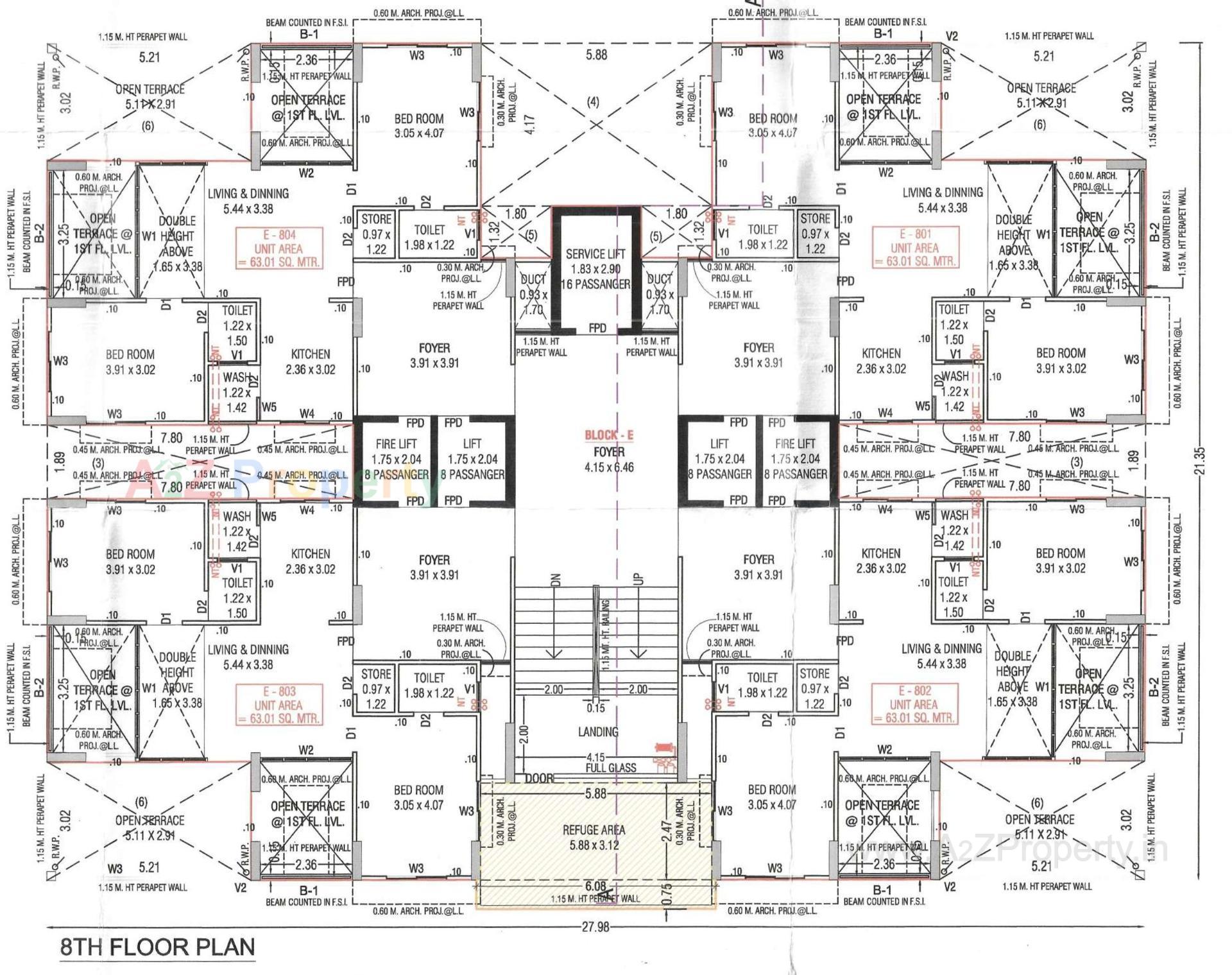 Layout of real estate project N K Anantaya located at Vasna, Ahmedabad, Gujarat