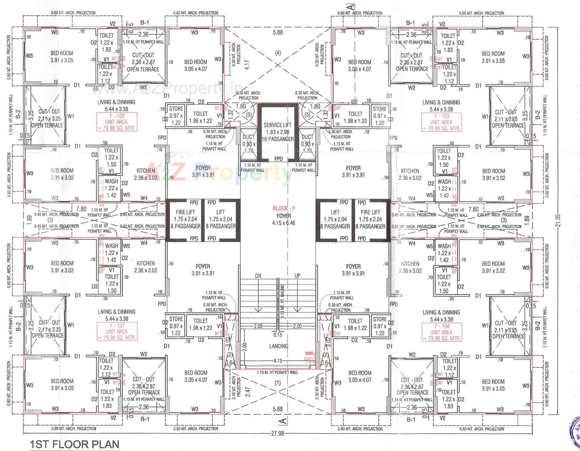 Layout of real estate project N K Anantaya located at Vasna, Ahmedabad, Gujarat