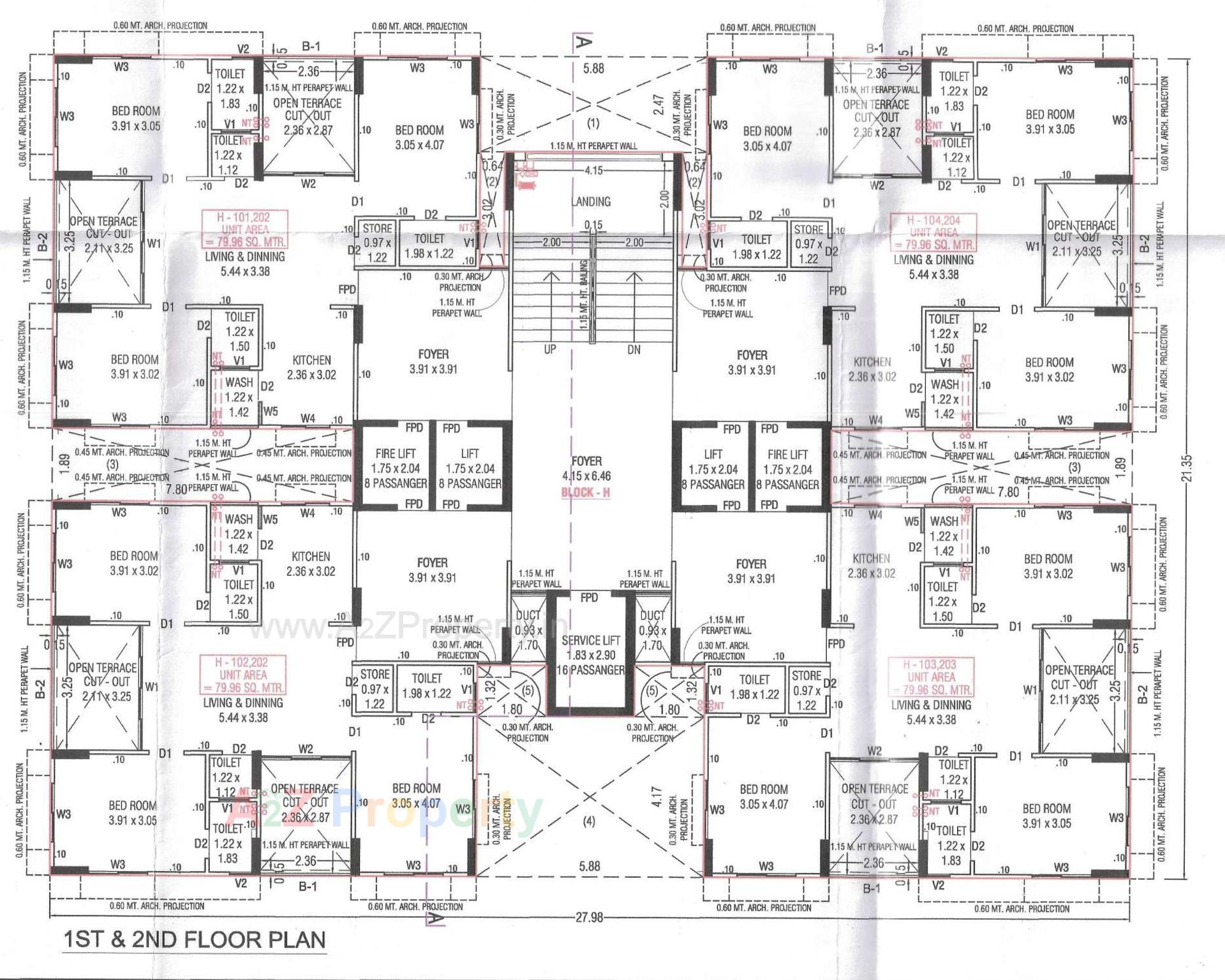 Layout of real estate project N K Anantaya located at Vasna, Ahmedabad, Gujarat