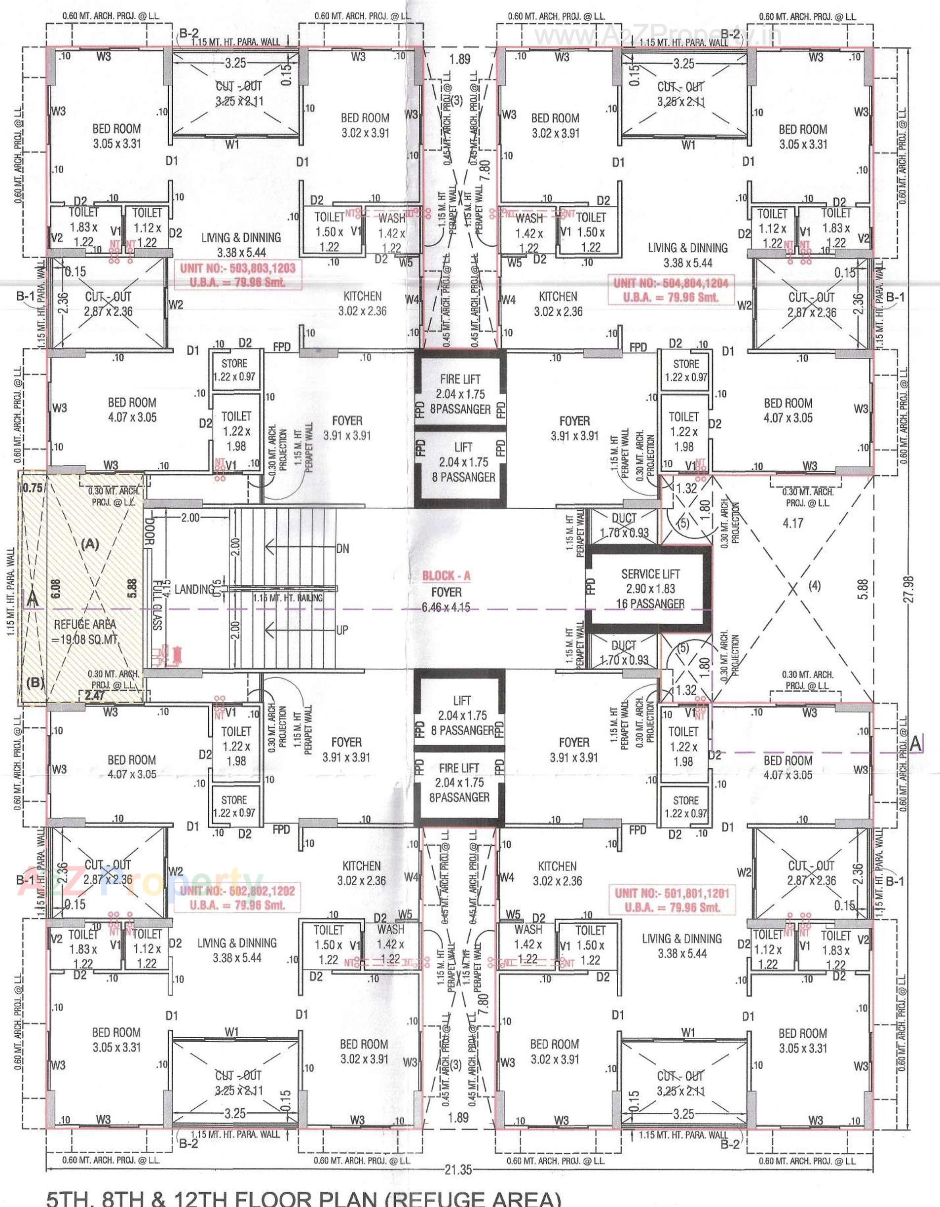 Layout of real estate project N K Anantaya located at Vasna, Ahmedabad, Gujarat