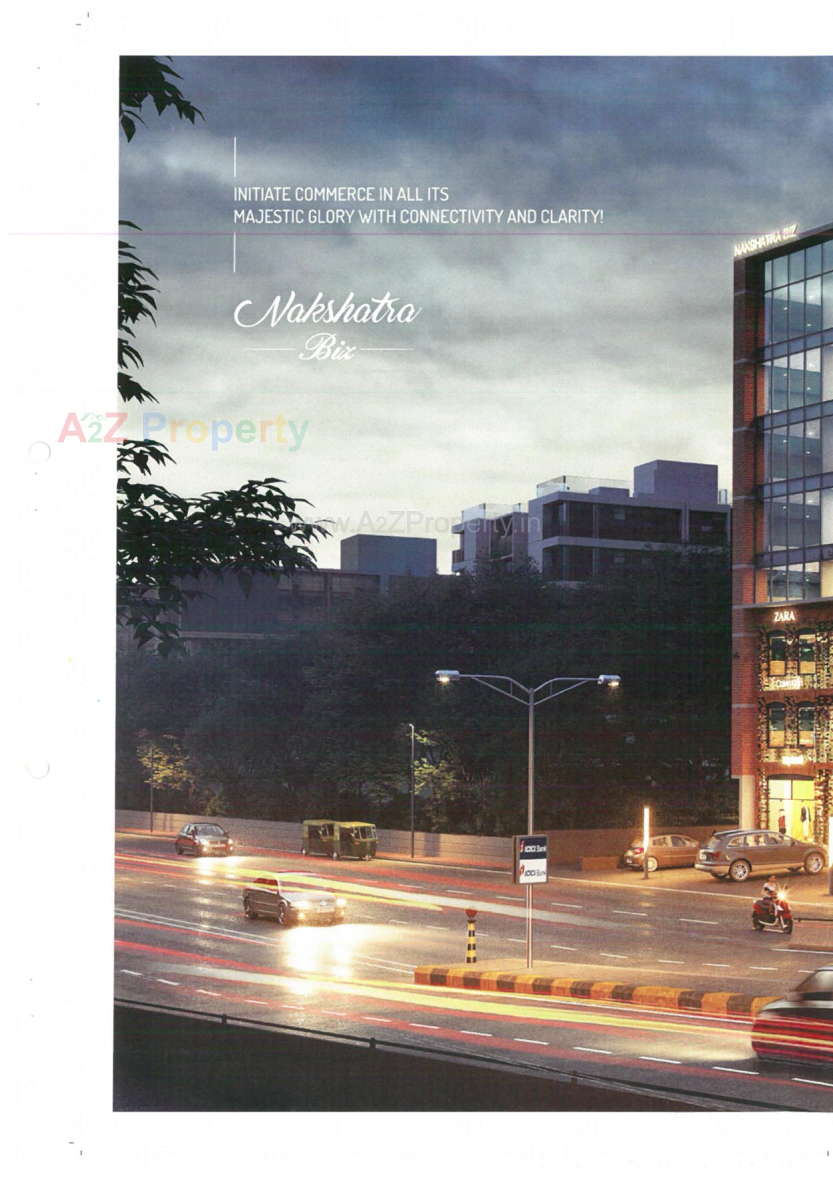 3D Elevation of real estate project Nakshatra Biz located at Ahmedabad, Ahmedabad, Gujarat