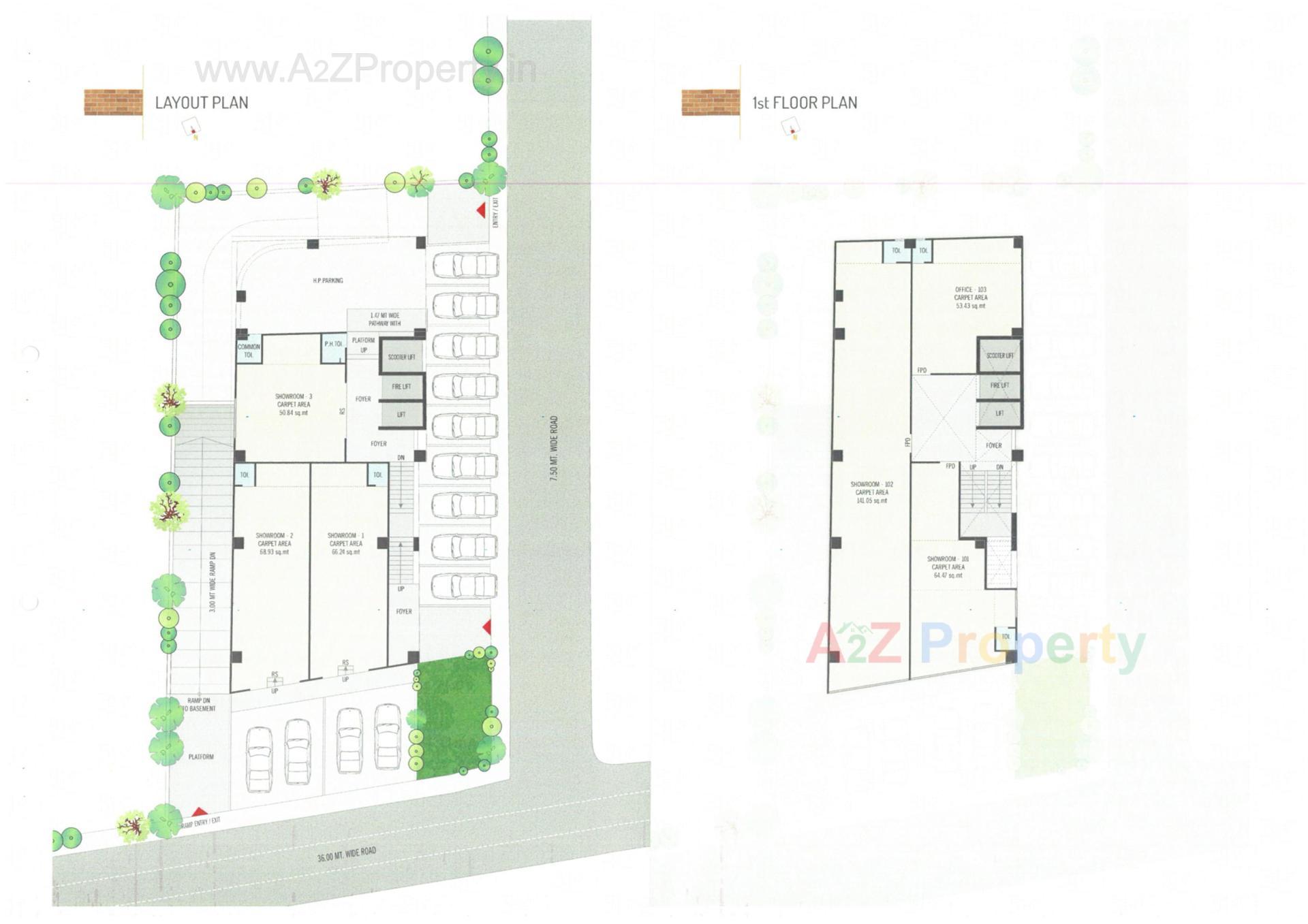 Layout of real estate project Nakshatra Biz located at Ahmedabad, Ahmedabad, Gujarat