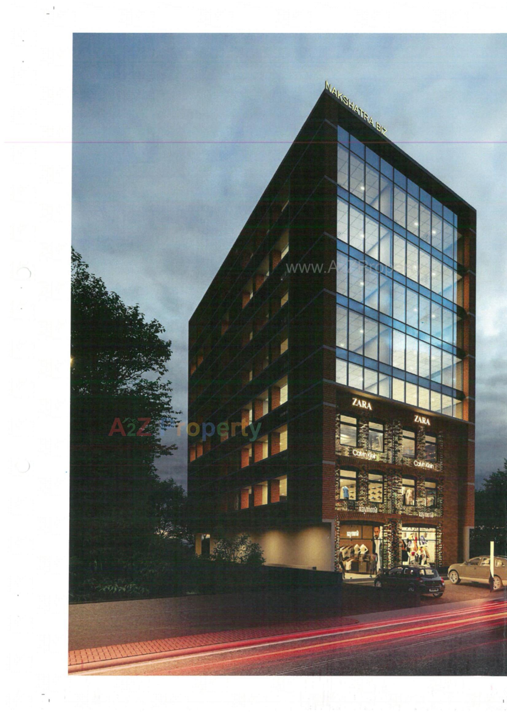 3D Elevation of real estate project Nakshatra Biz located at Ahmedabad, Ahmedabad, Gujarat