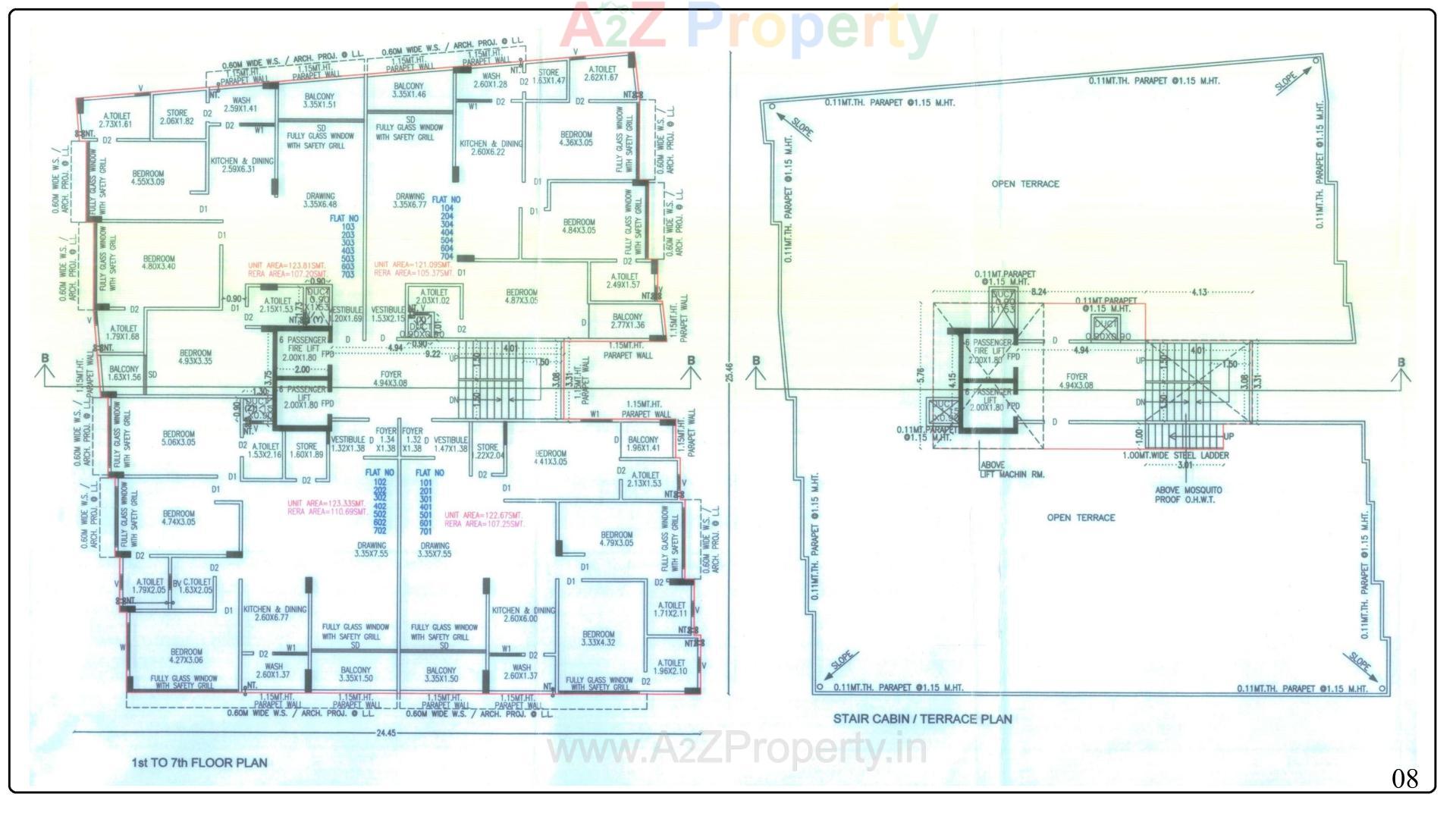 Layout of real estate project Nakshatra Bricks located at Chhadawad, Ahmedabad, Gujarat