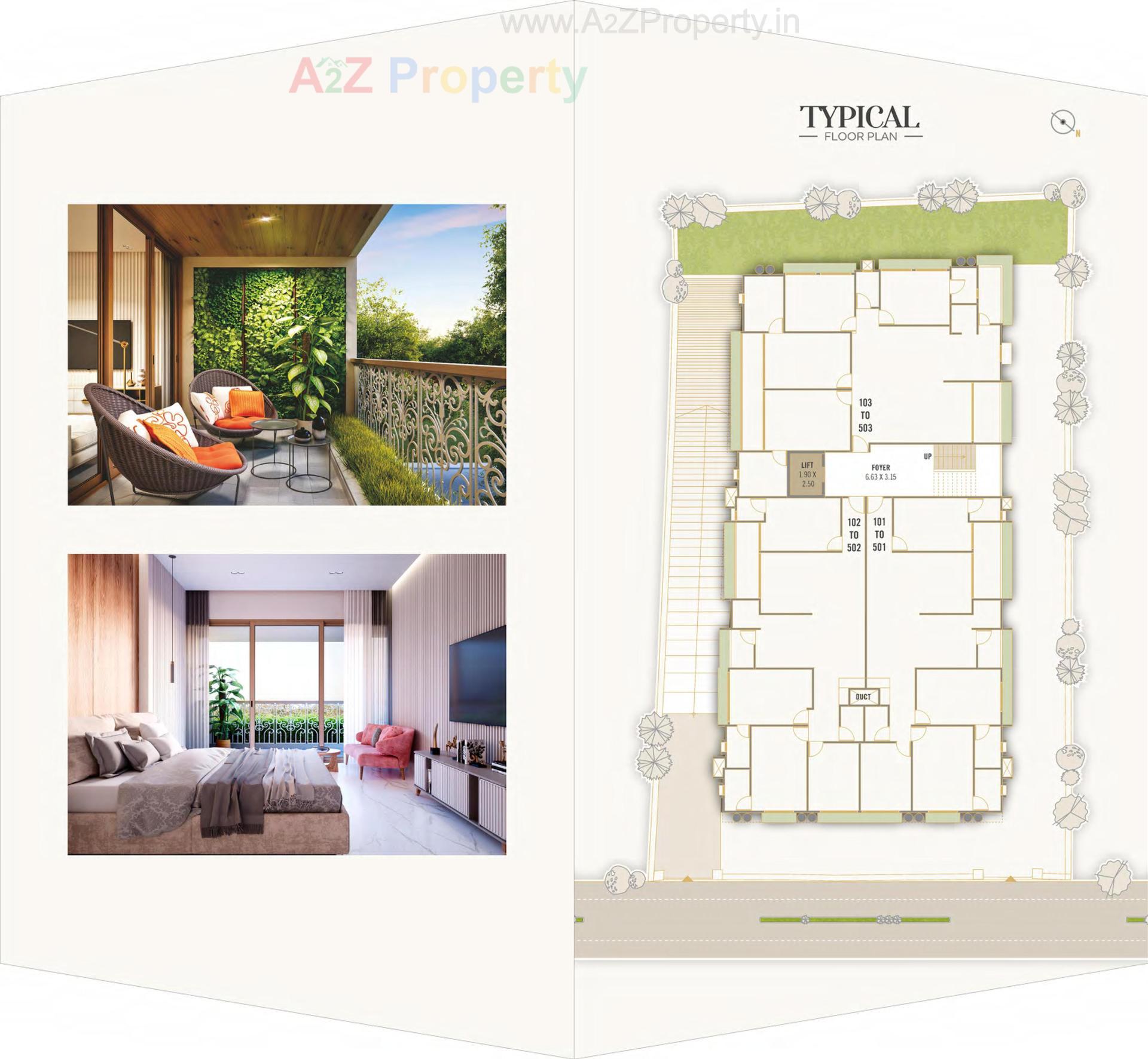 Layout of real estate project Nakshatra Greens located at Chhadawad, Ahmedabad, Gujarat
